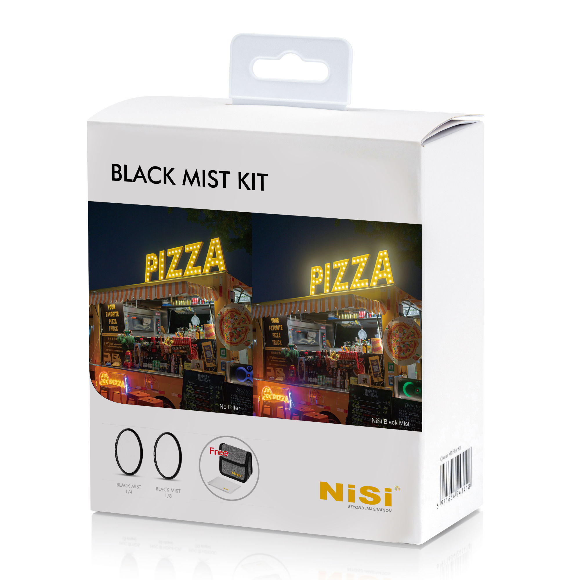 NiSi Black Mist Kit with 1/4, 1/8 and Case (43mm)