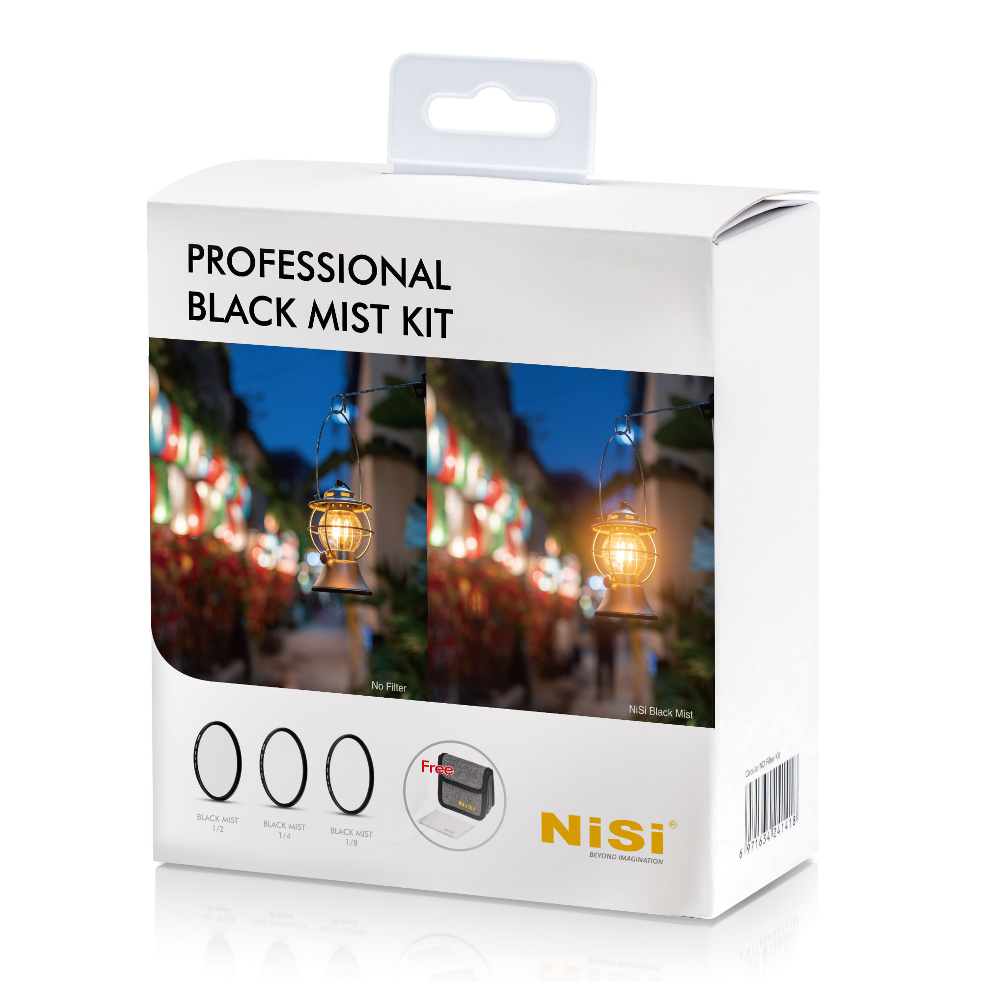 NiSi Professional Black Mist Kit with 1/2, 1/4, 1/8 and Case (40.5mm)