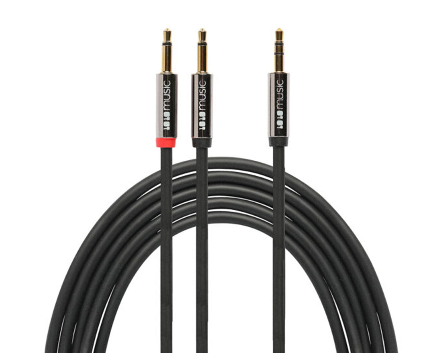1010music 3.5mm to 2x 3.5mm Stereo Breakout Cable (1.4m, 3 Pack)