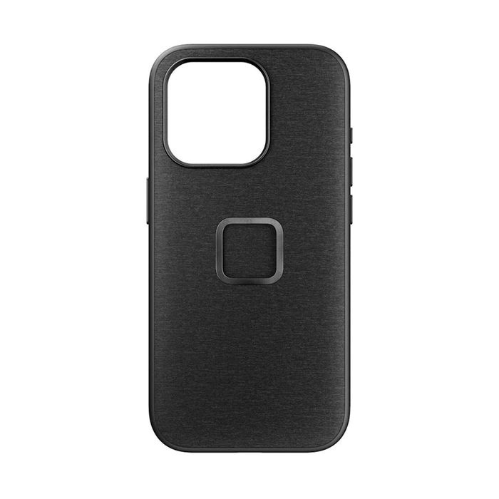 Peak Design Everyday Fabric Case V2 for iPhone 15 Pro (Charcoal)