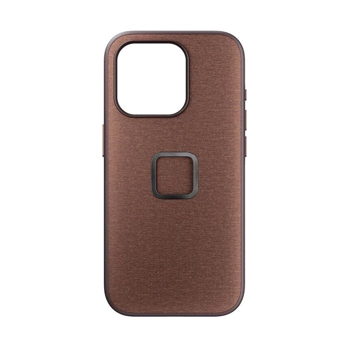 Peak Design Everyday Fabric Case V2 for iPhone 15 Pro (Redwood)
