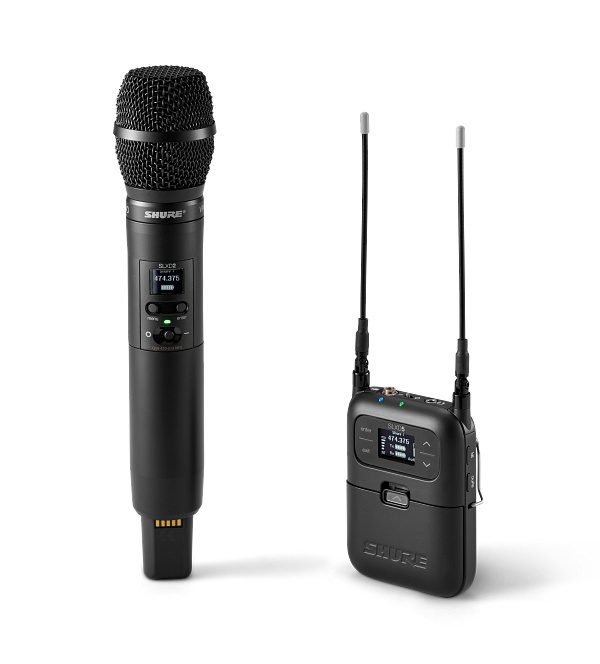 Shure SLXD25/VP68 Wireless Handheld Mic System with VP68 Capsule (L57: 650- 693 MHz)