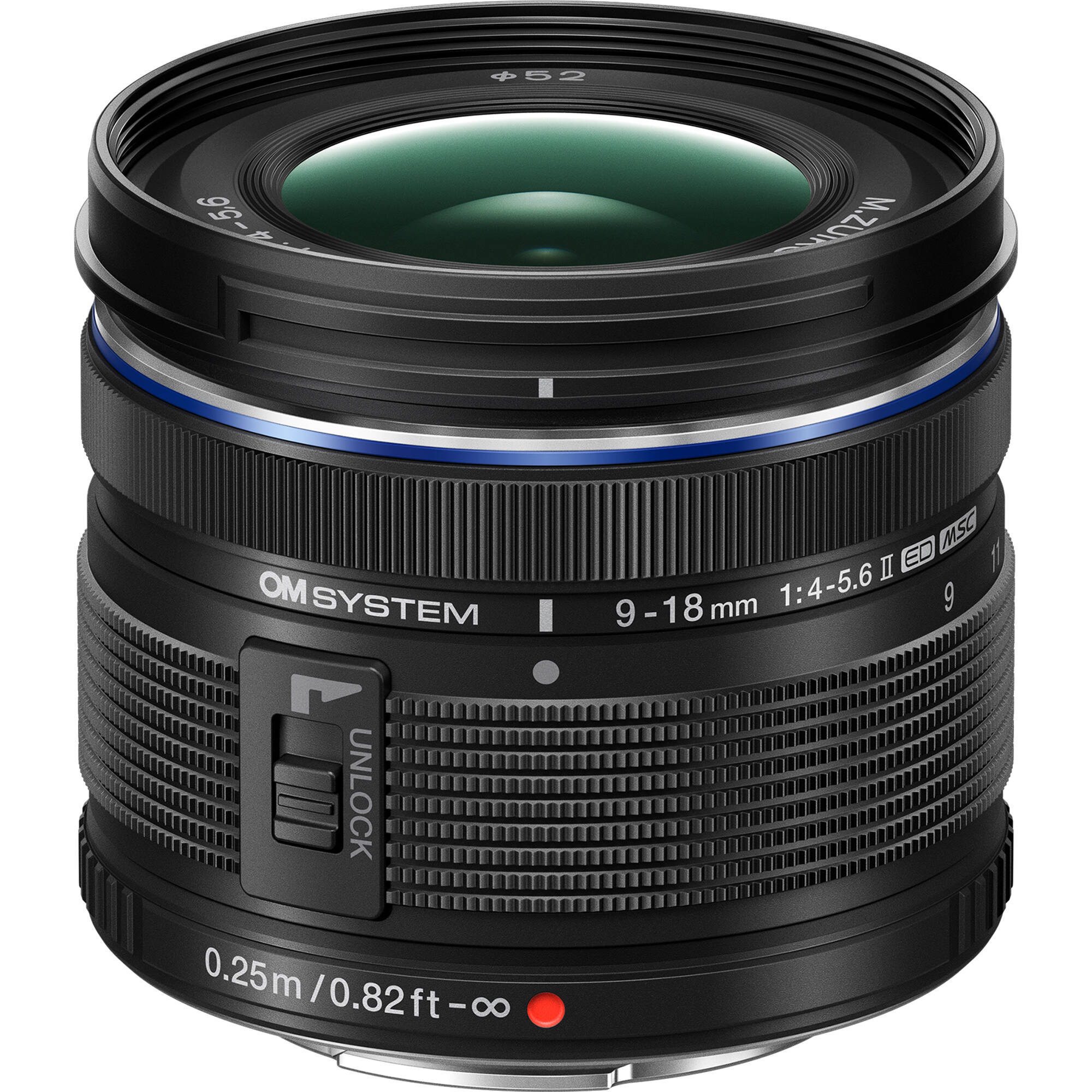 OM System M.Zuiko Digital ED 9-18mm f/4-5.6 II Lens (Micro Four Thirds)
