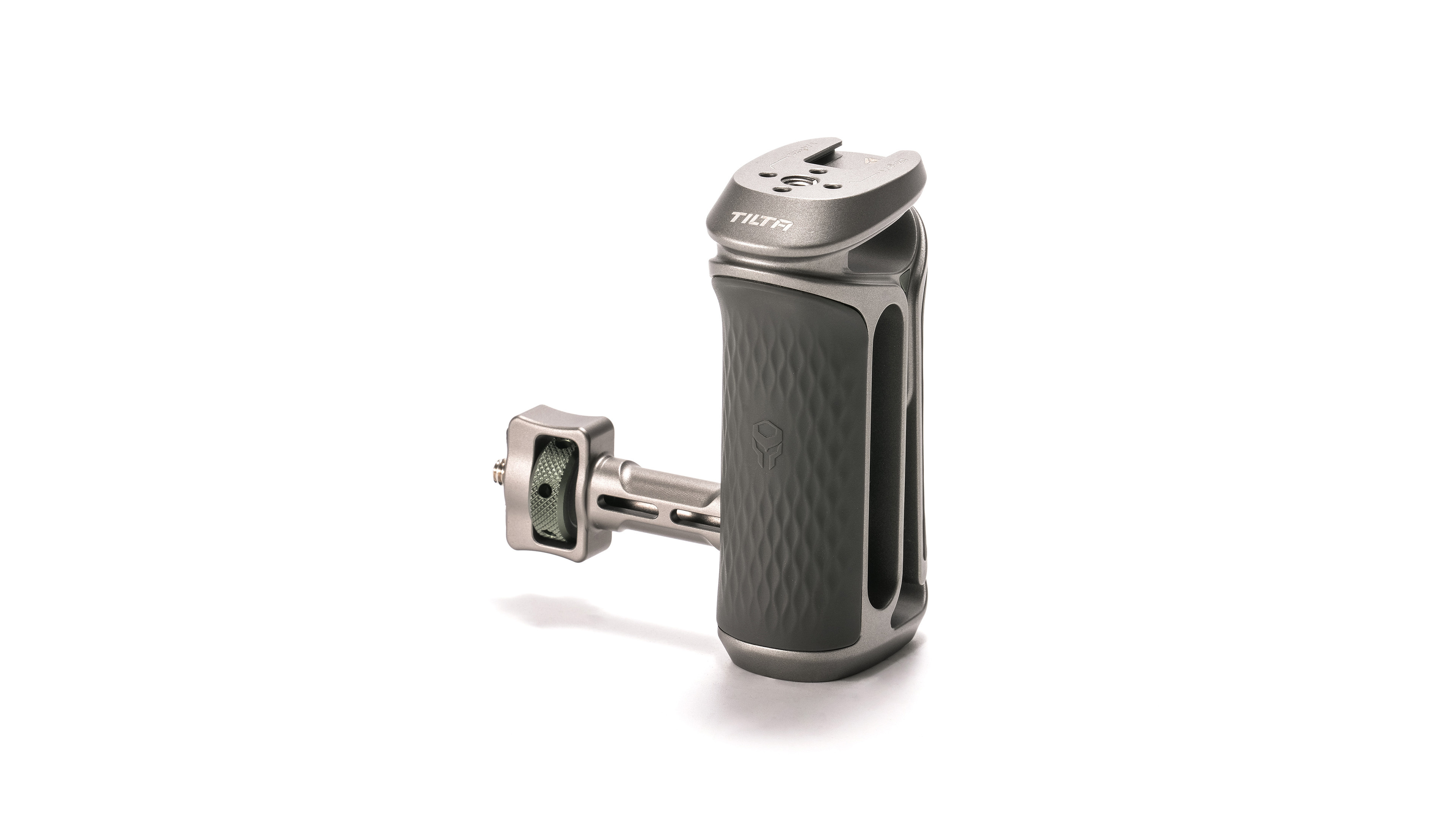 Tilta Xeno Side Handle (1/4"-20 with Locating Pins, Titanium Grey)