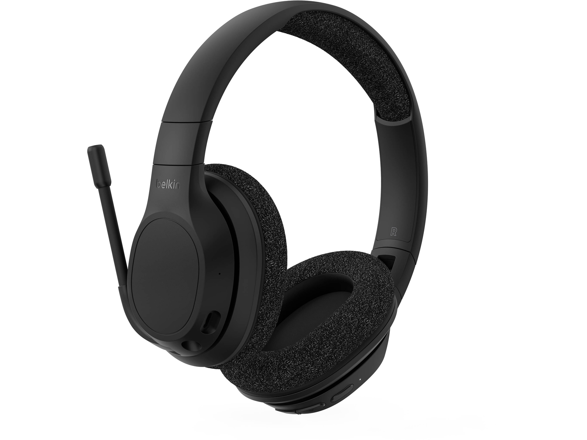 Belkin SoundForm Adapt Wireless Over-Ear Headset (Black)