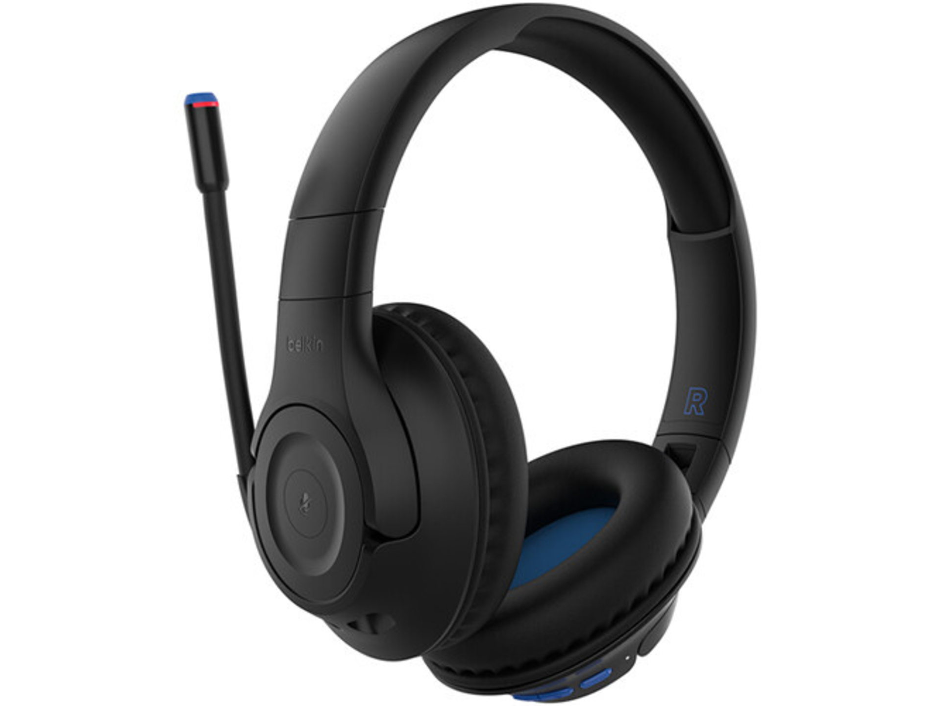 Belkin SoundForm Inspire Wireless Over-Ear Headset for Kids (Black)