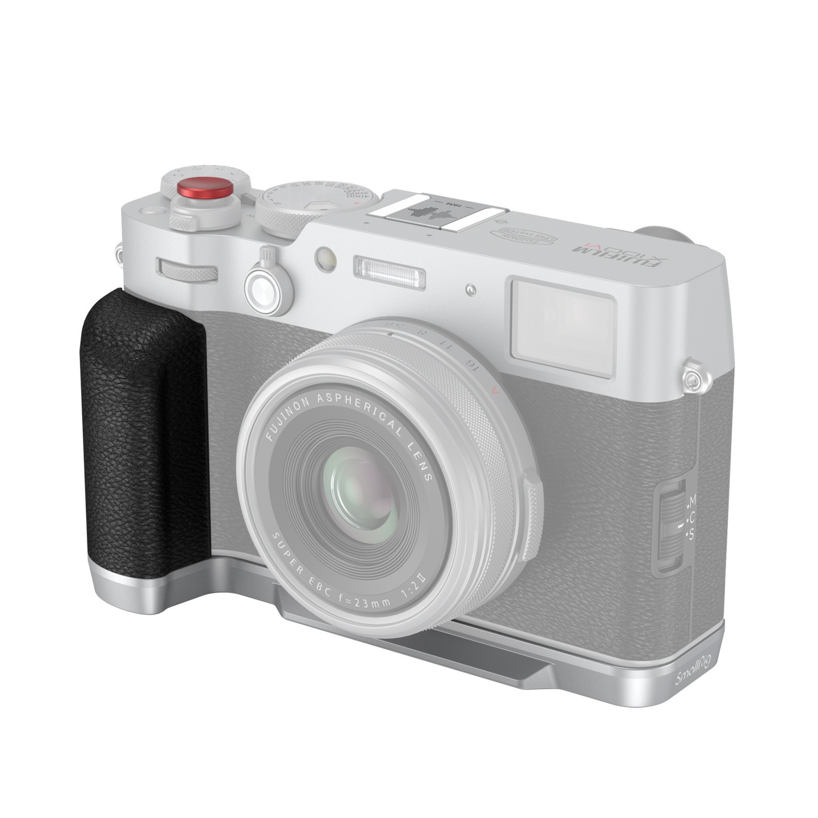 SmallRig 4555B L-Shape Grip for FUJIFILM X100VI/X100V (Silver)