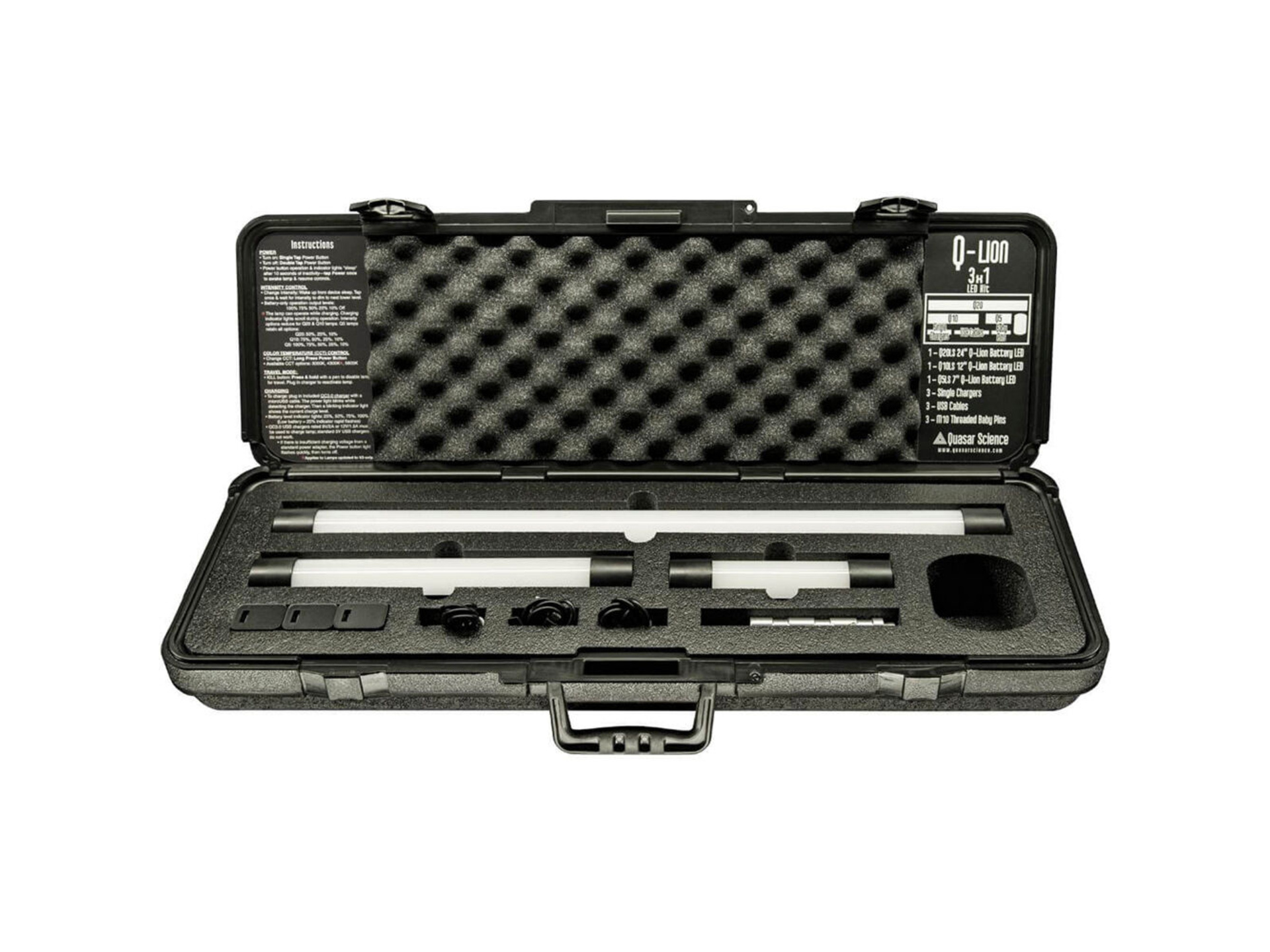 Quasar Science Q-Lion Tube Light (Universal 3-Light Kit)