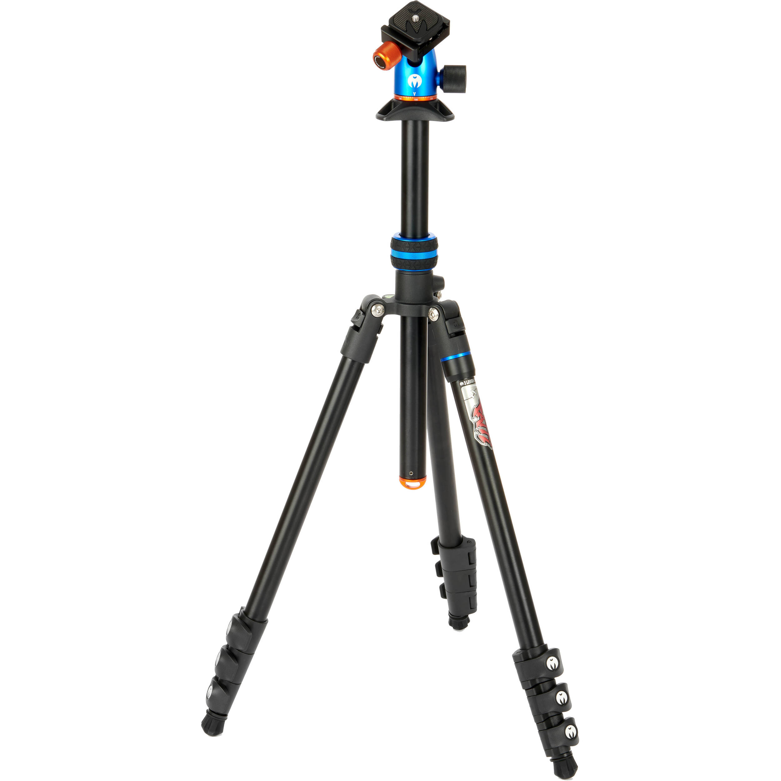 3 Legged Thing Punks Patti 2.0 Magnesium Travel Tripod with AirHed Mini Ball Head (Blue)