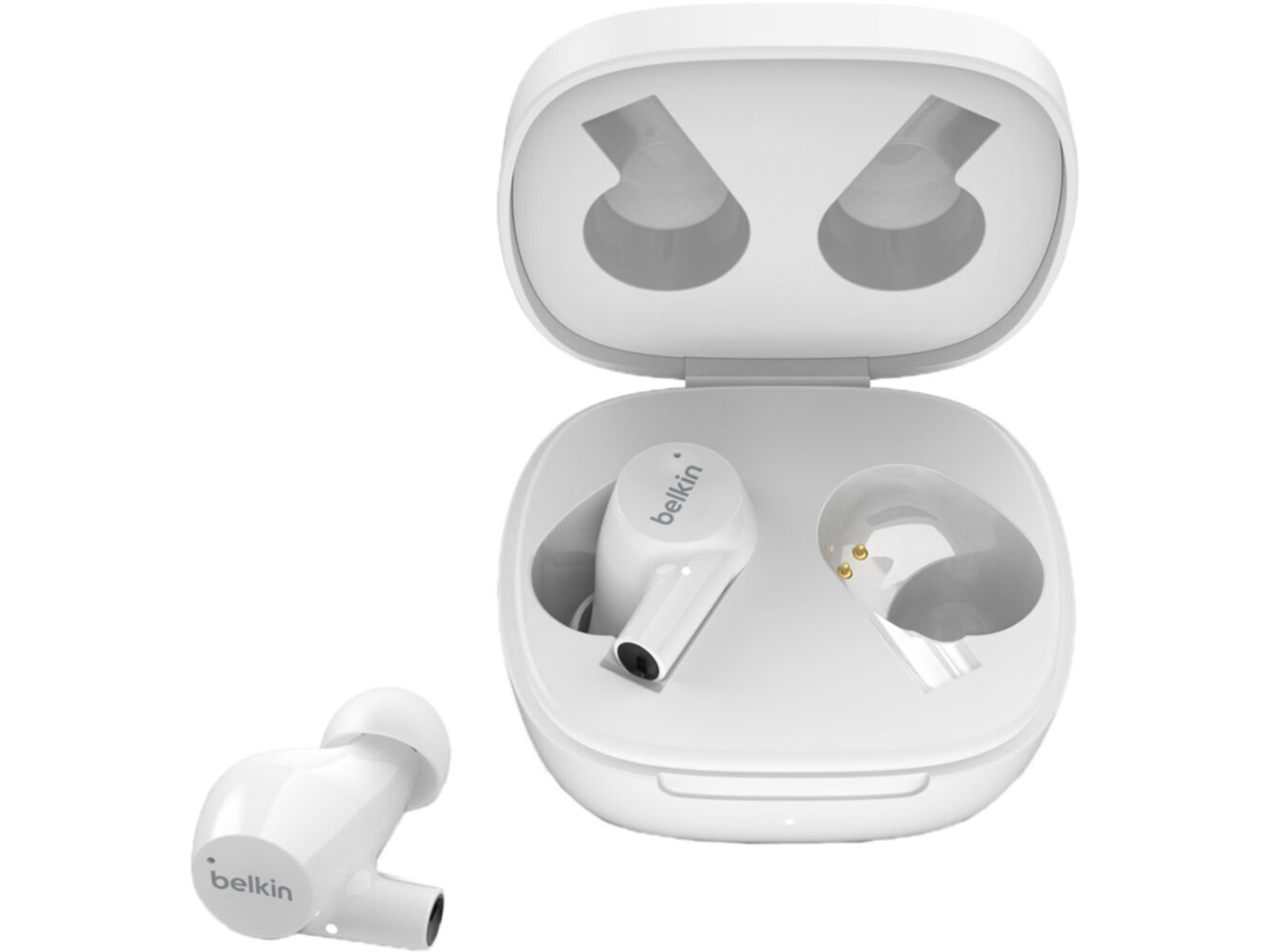 Belkin SOUNDFORM Rise True Wireless In-Ear Headphones (White)