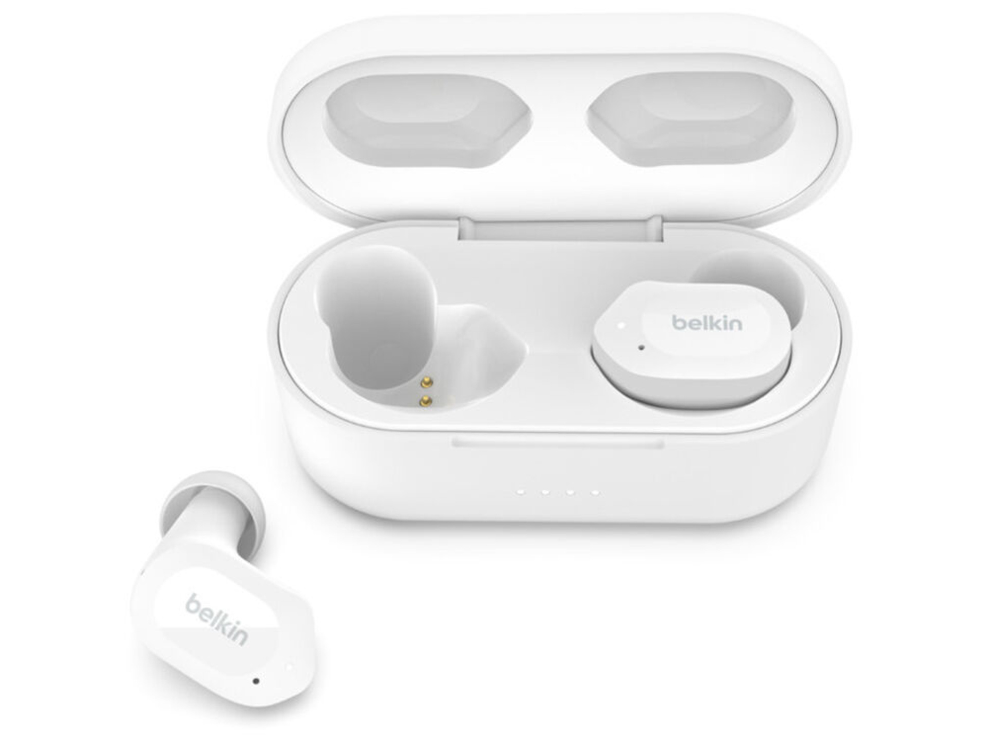 Belkin SOUNDFORM Play True Wireless In-Ear Headphones (White)