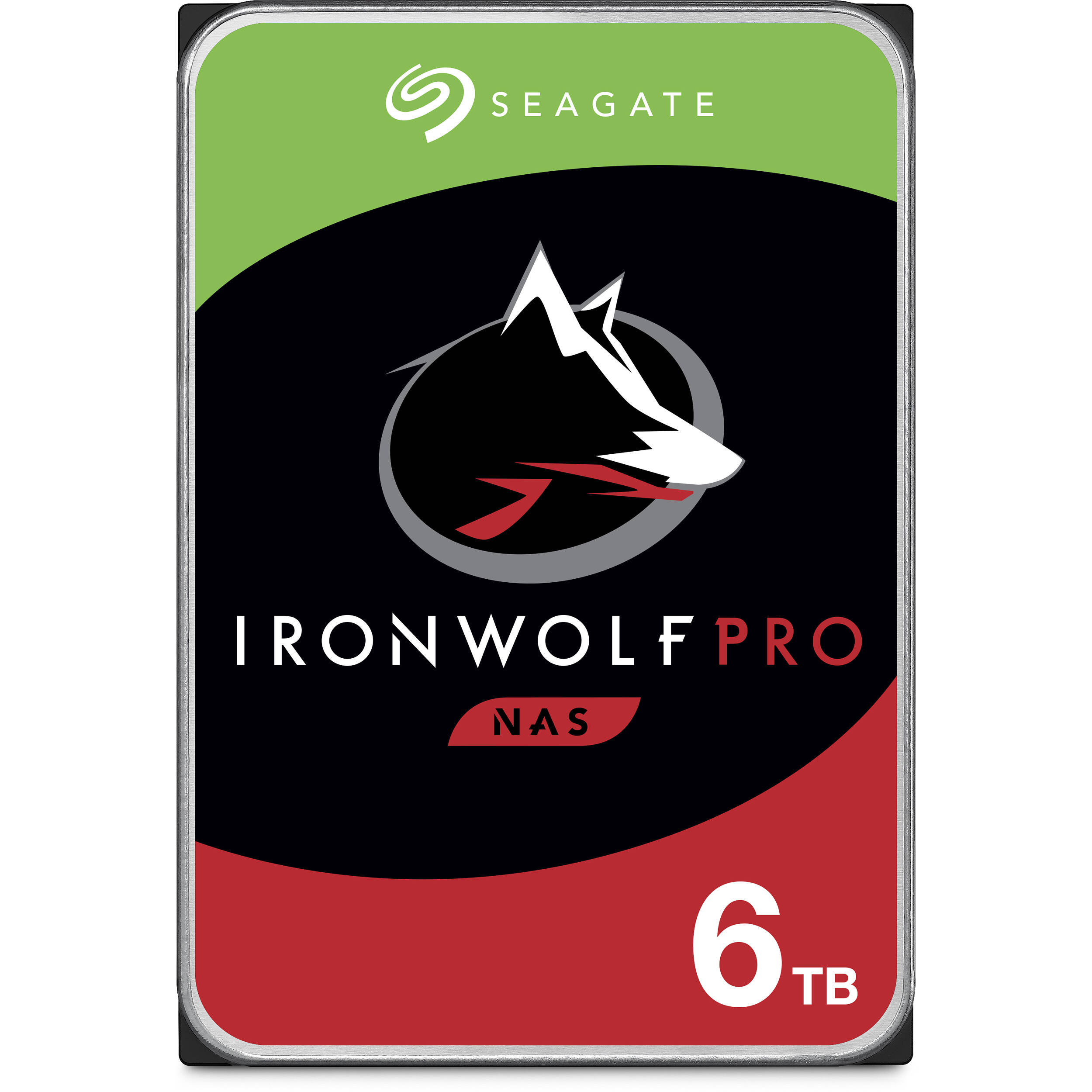 Seagate 6TB IronWolf Pro 7200 rpm SATA III 3.5" Internal NAS HDD (CMR)