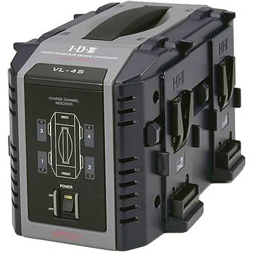 IDX VL-4S Endura 4-channel Lithium-Ion Battery Charger