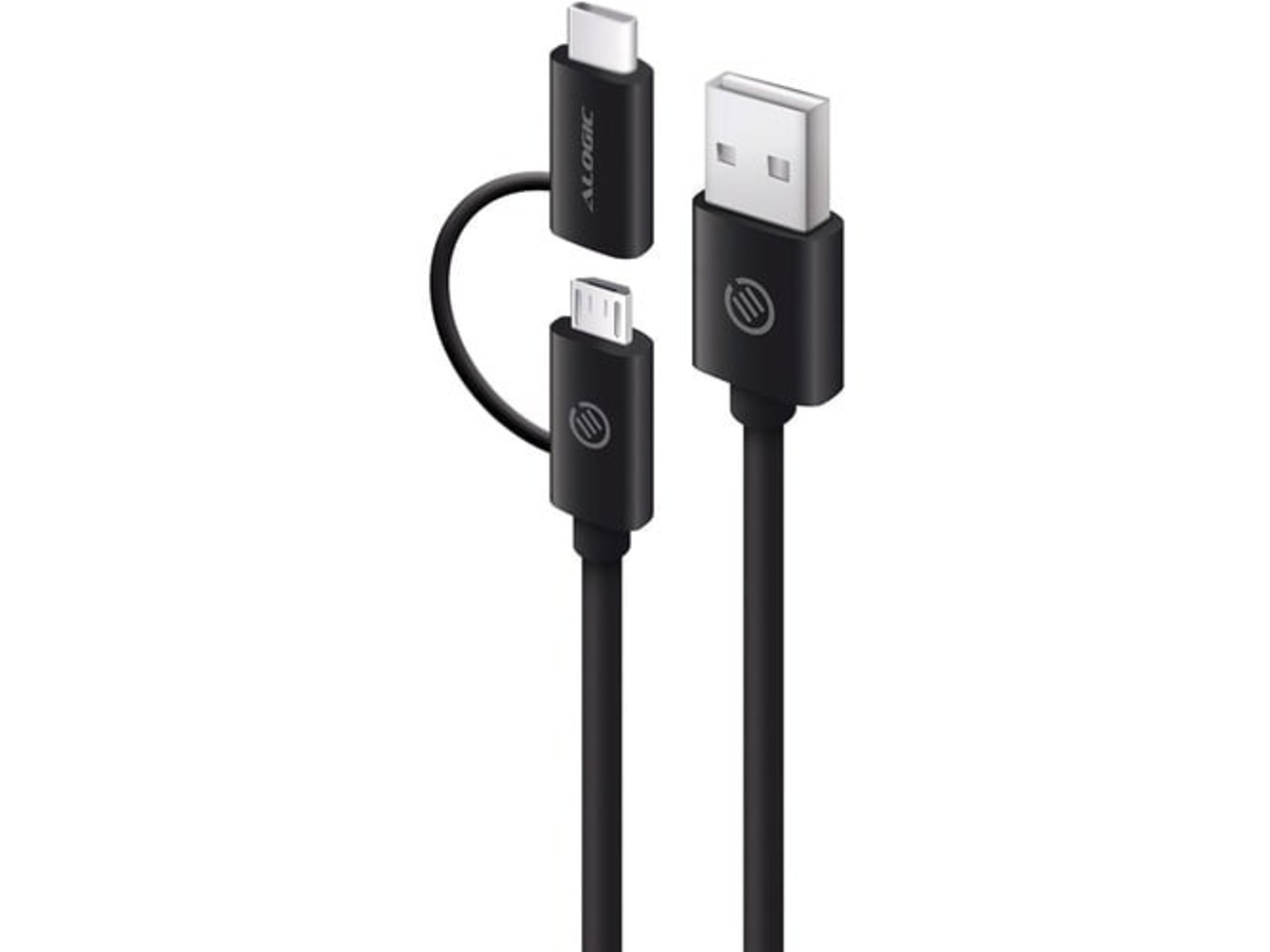 Alogic Sync and Charge USB-C to Micro USB Combo Cable (1m)