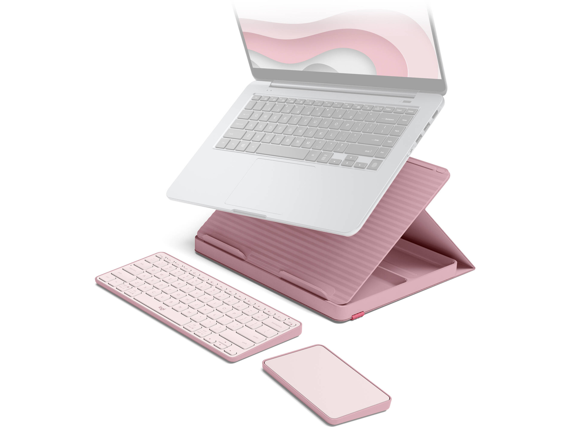 Logitech Casa Pop-Up Desk (Bohemian Blush)