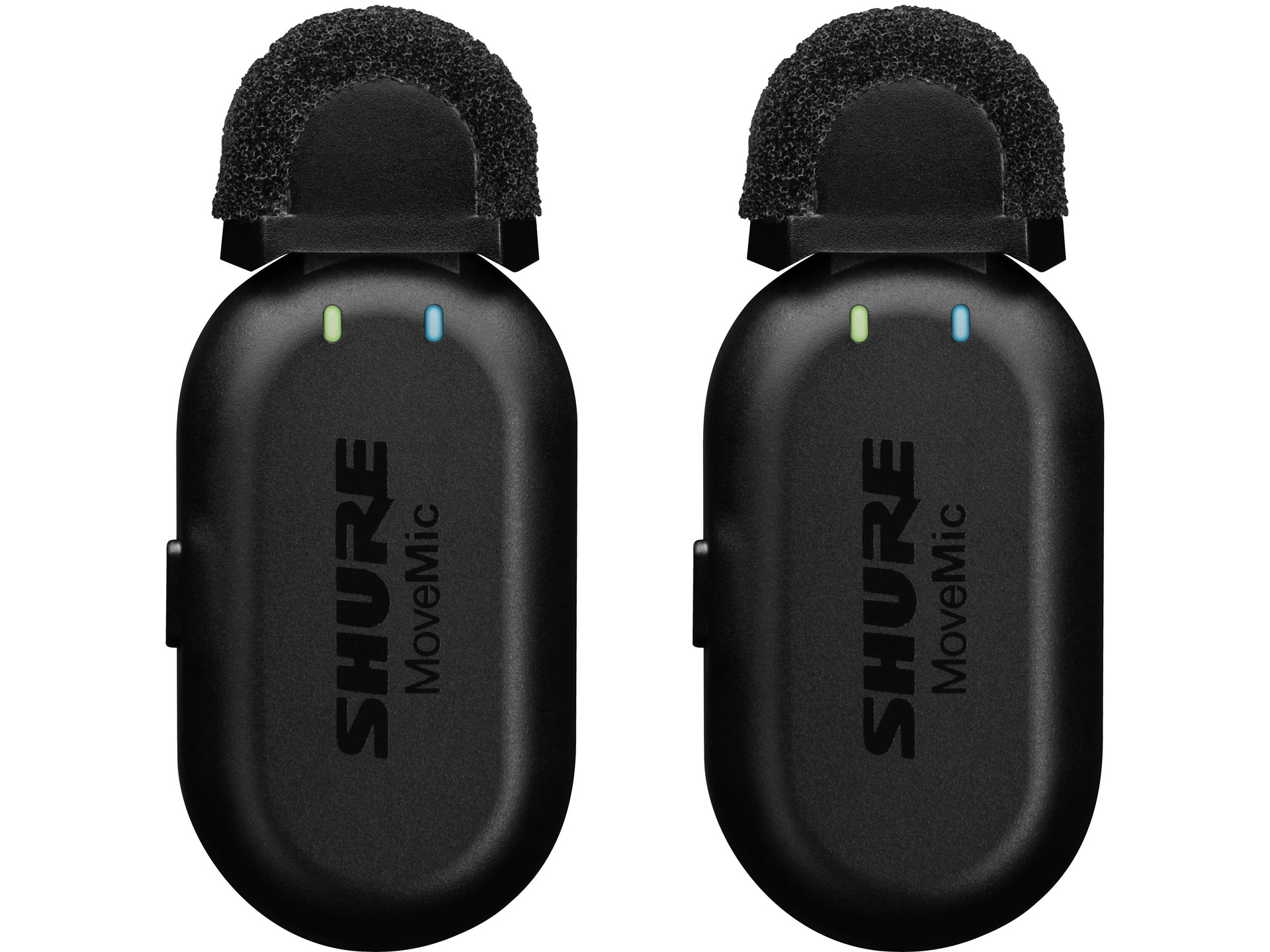 Shure MoveMic Two 2-Person Clip-On Wireless Microphone System for Mobile Devices