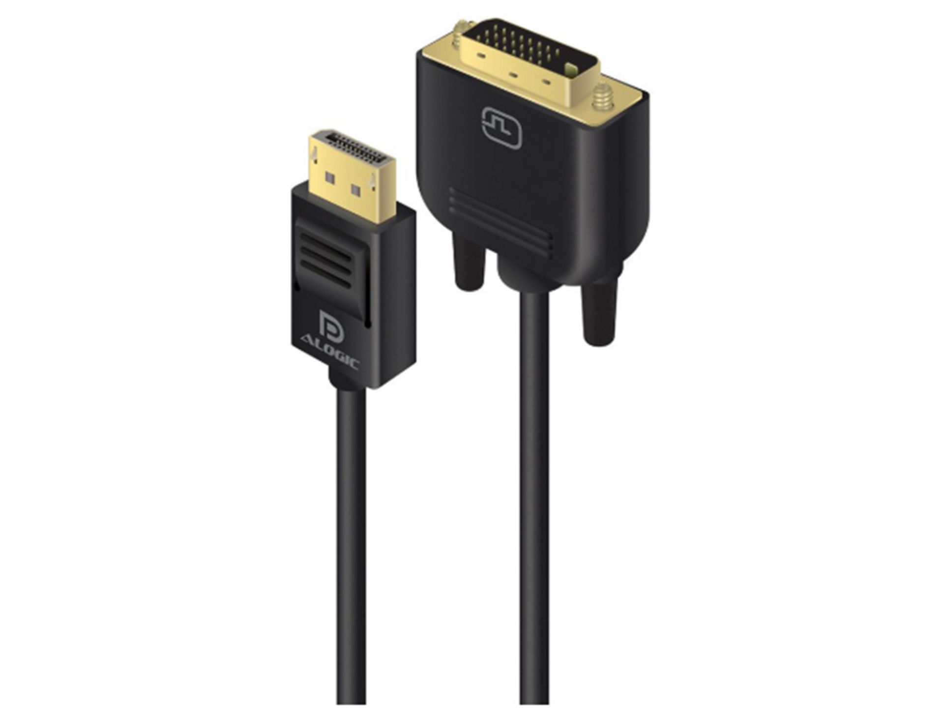 Alogic SmartConnect DisplayPort to DVI-D Cable (2m)