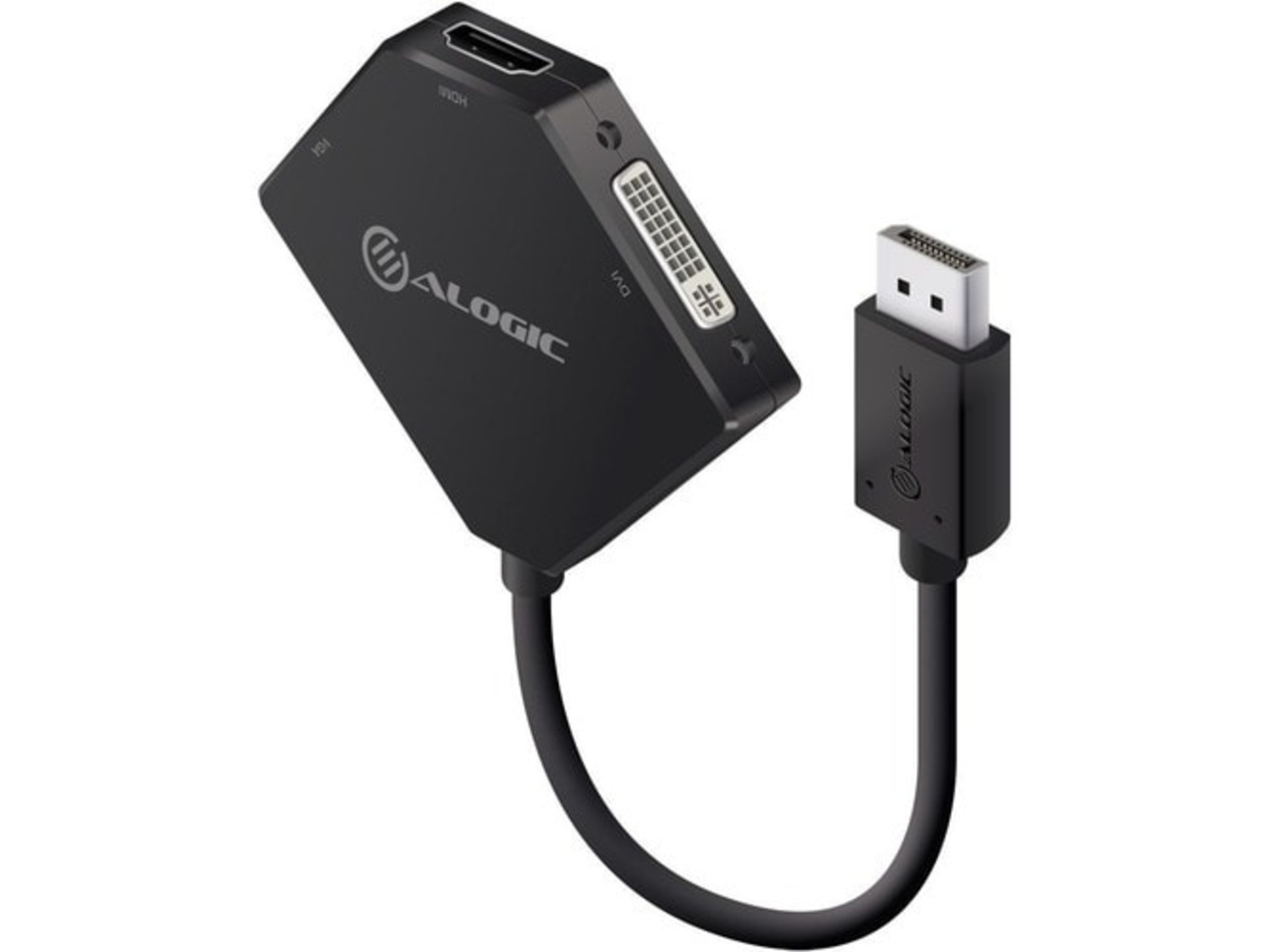Alogic 3-in-1 DisplayPort to HDMI/DVI/VGA Adapter