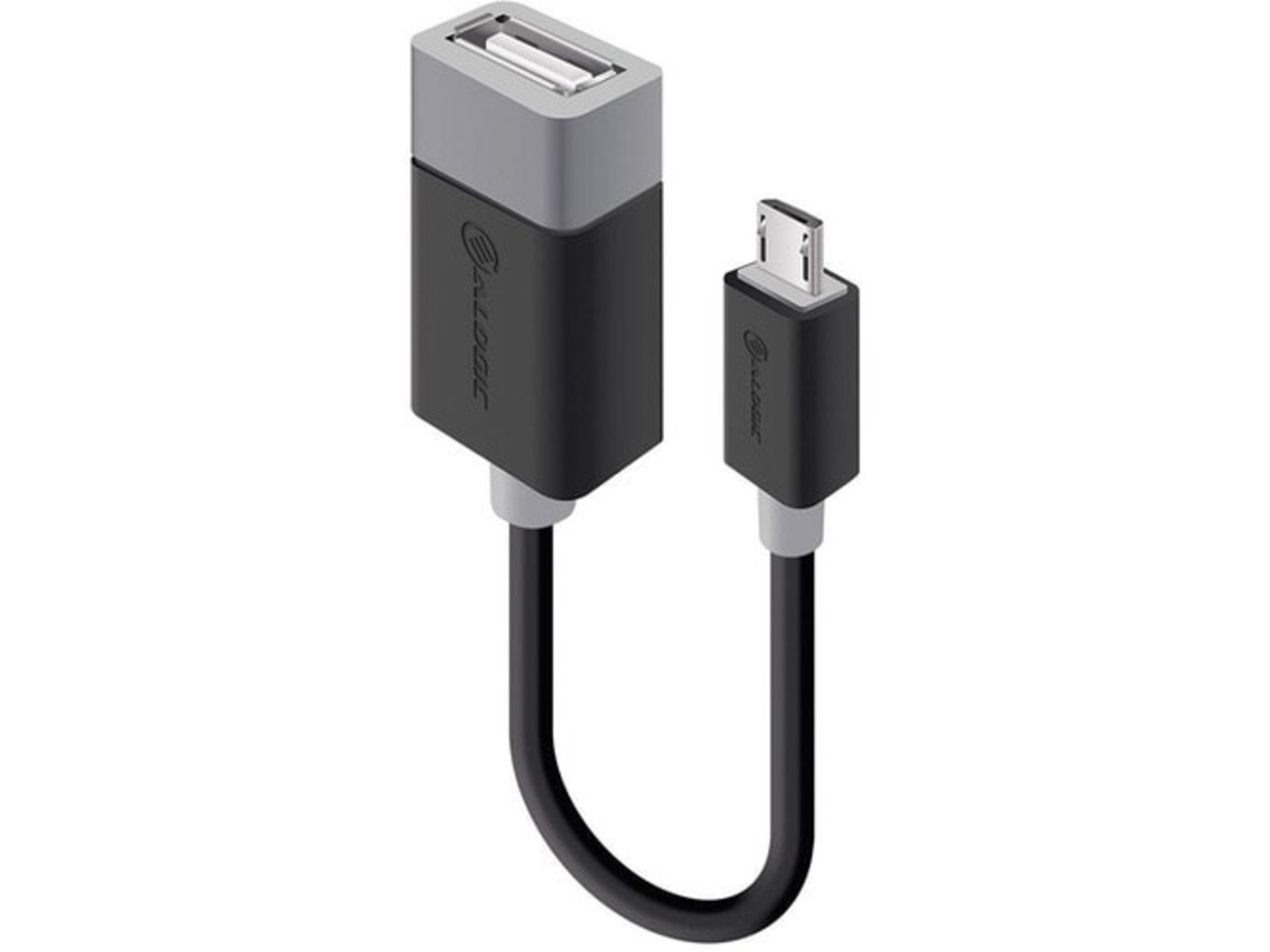 Alogic USB 2.0 Type B Micro to Type A OTG Adapter (15cm)