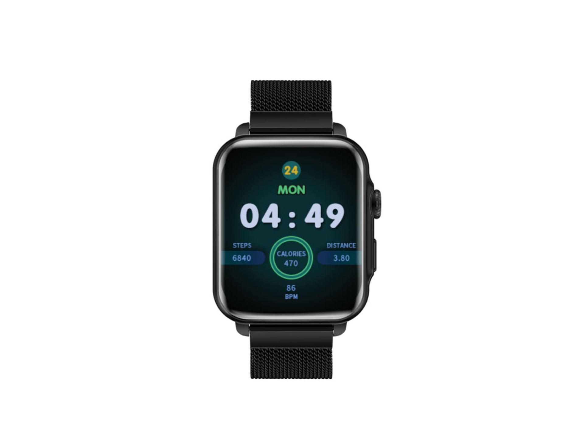 Promate SuperFit Smartwatch (Black)