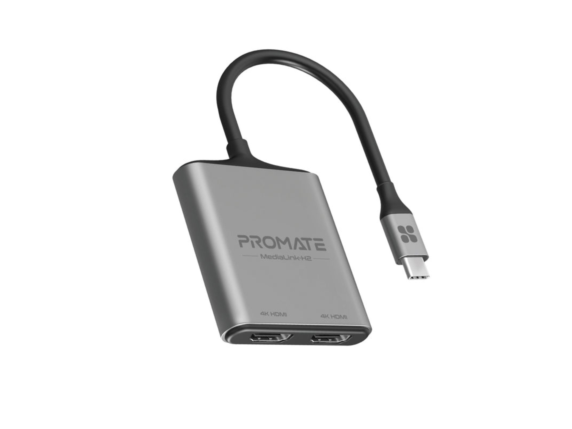 Promate MediaLink USB-C to Dual HDMI Adapter