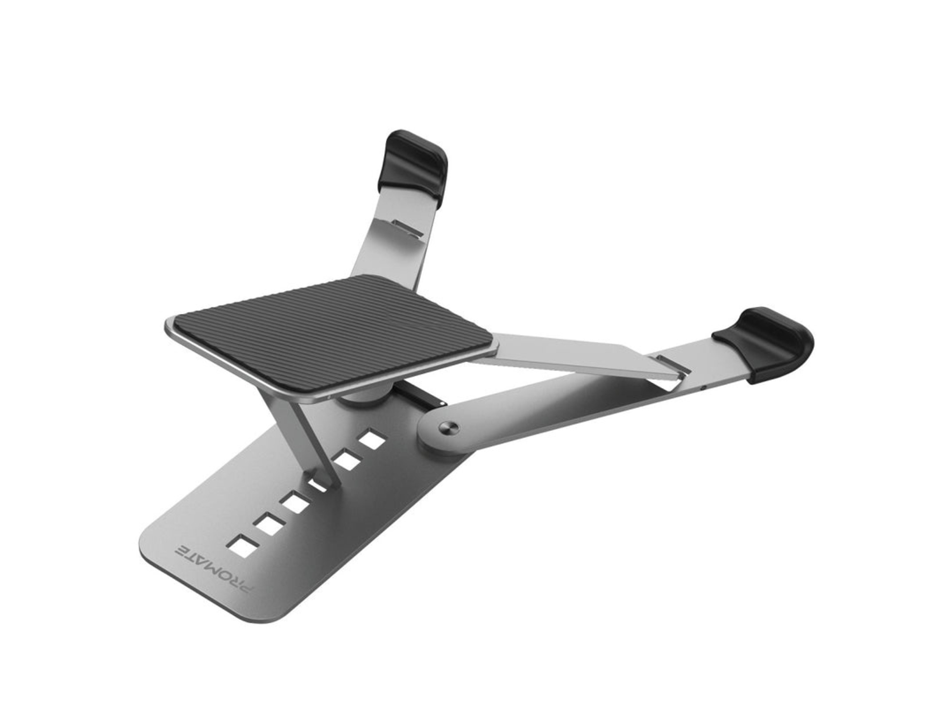 Promate PocketMount Portable Laptop Stand (Grey)