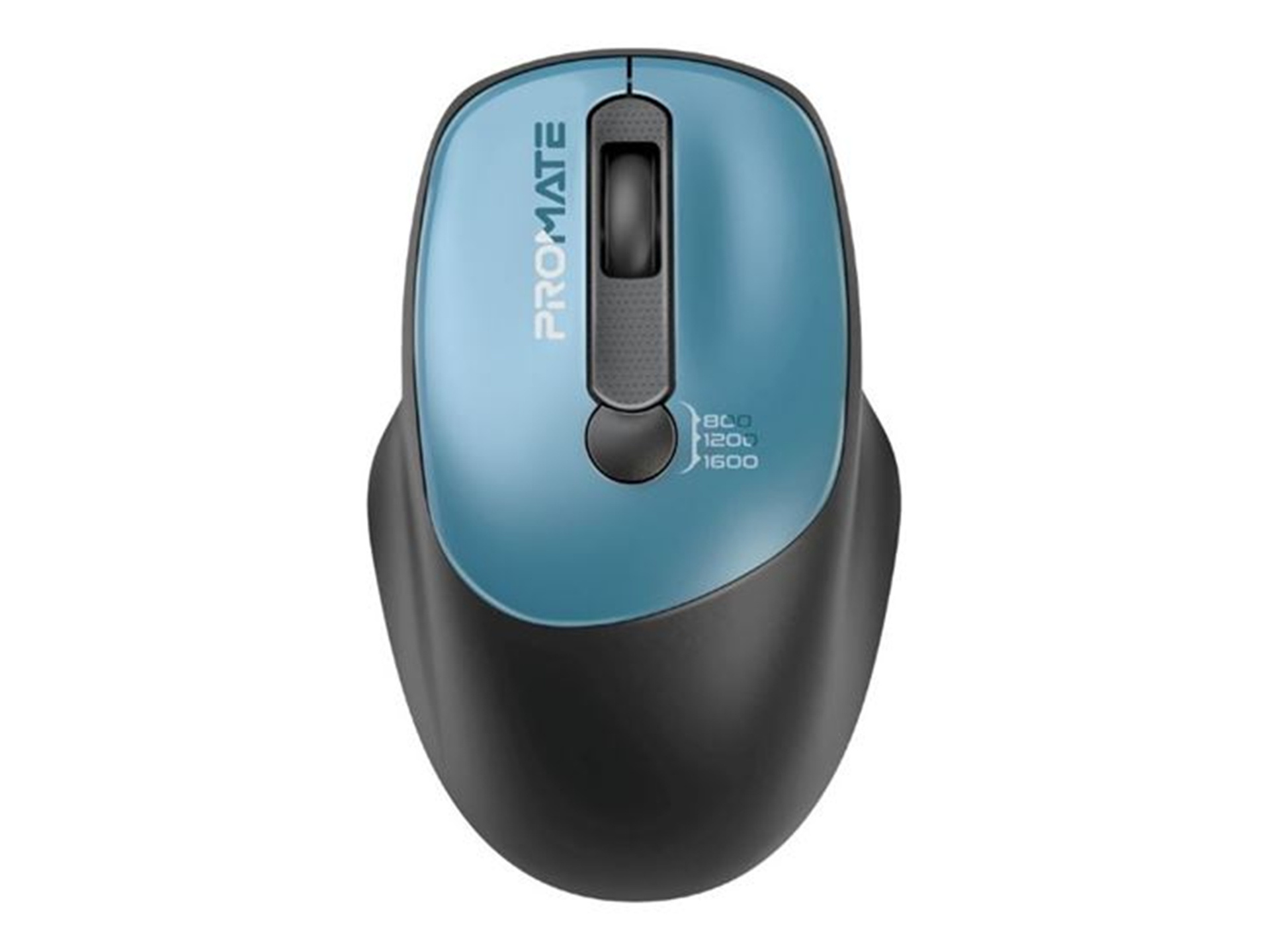 Promate EZGrip Ambidextrous Wireless Mouse (Blue)