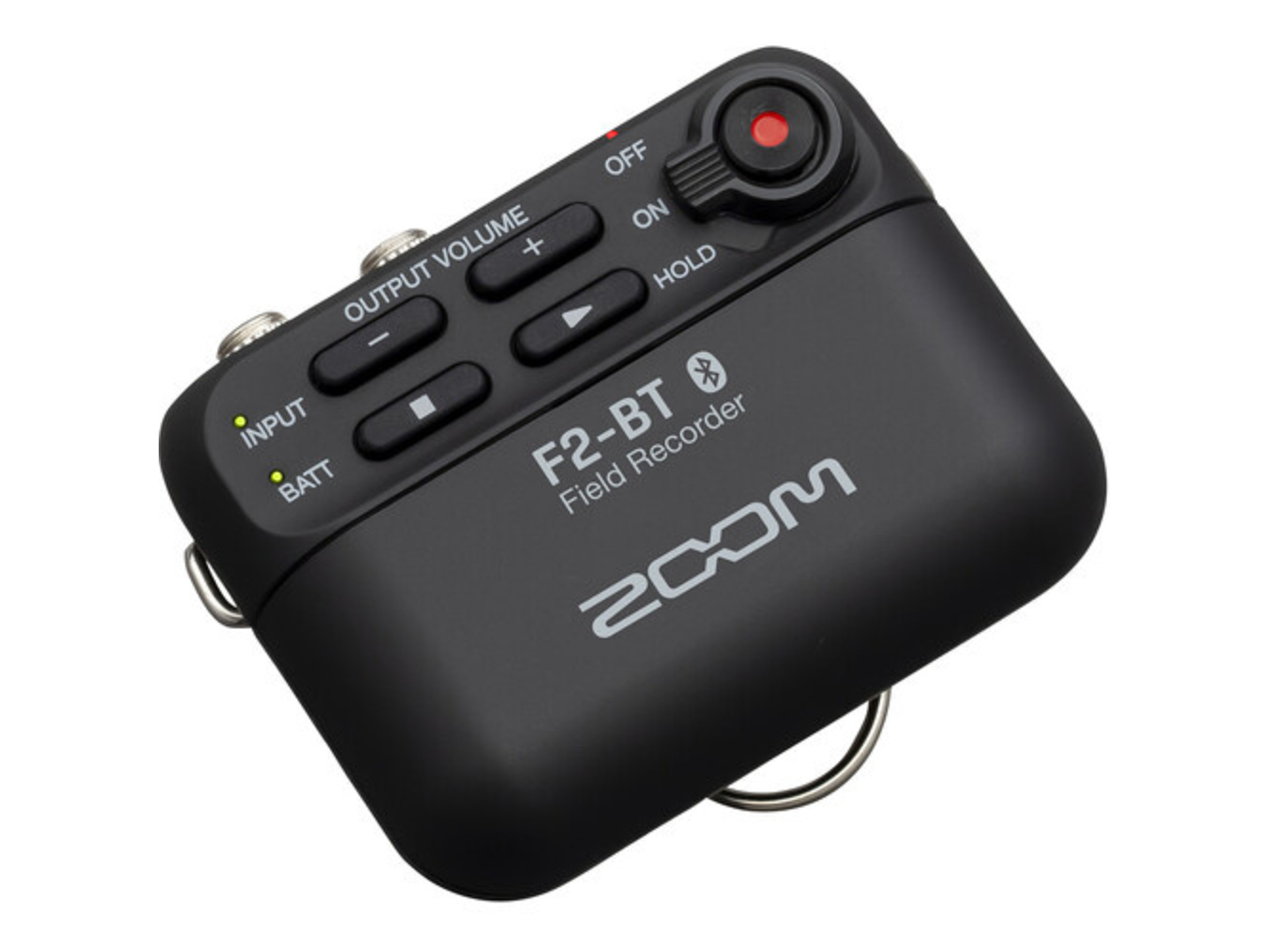 Zoom F2-BT Ultracompact Bluetooth-Enabled Portable Field Recorder with Lavalier Microphone