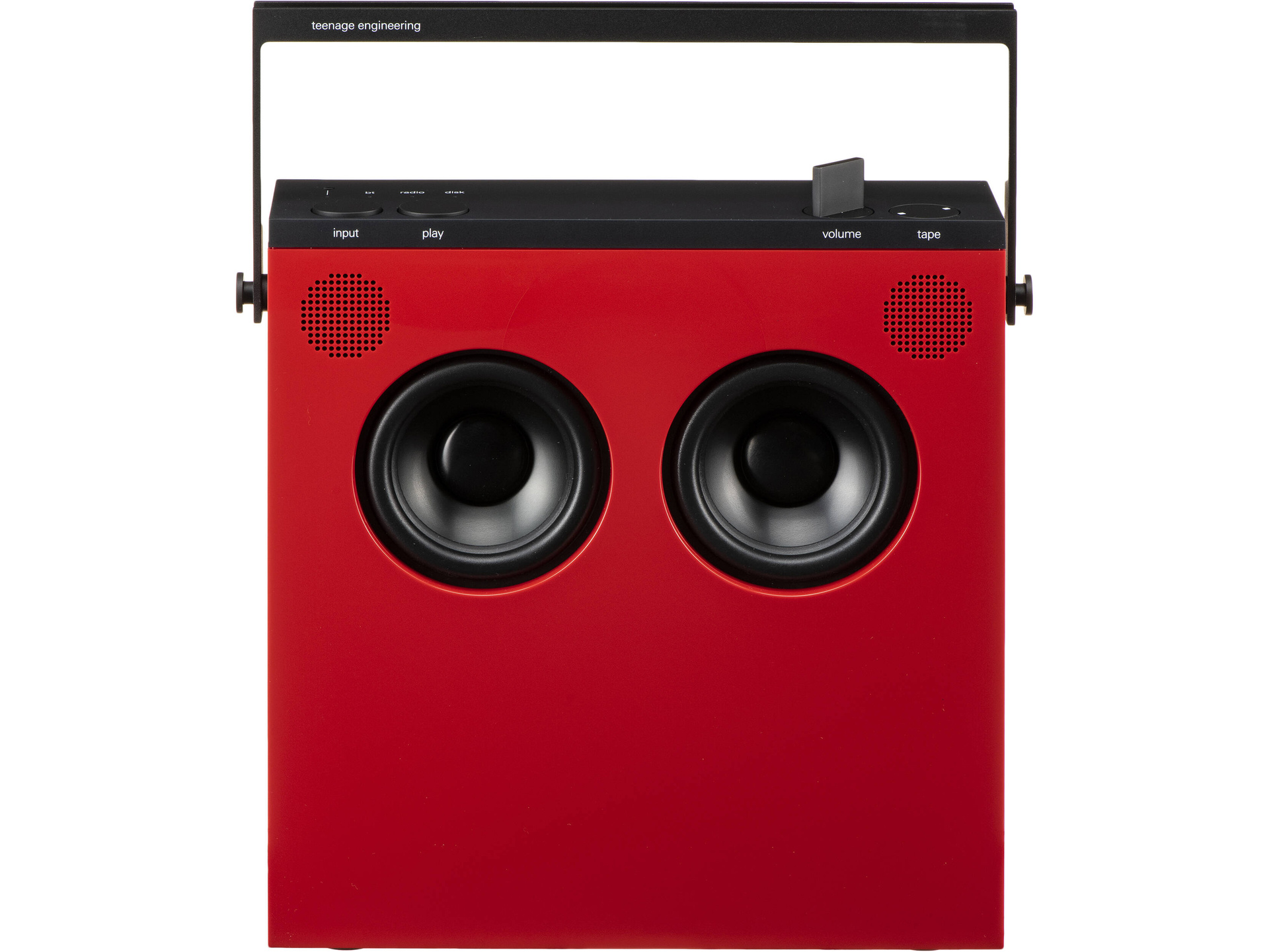 teenage engineering OB-4 Magic Radio, Recorder, and Speaker with Bluetooth (Gloss Red)