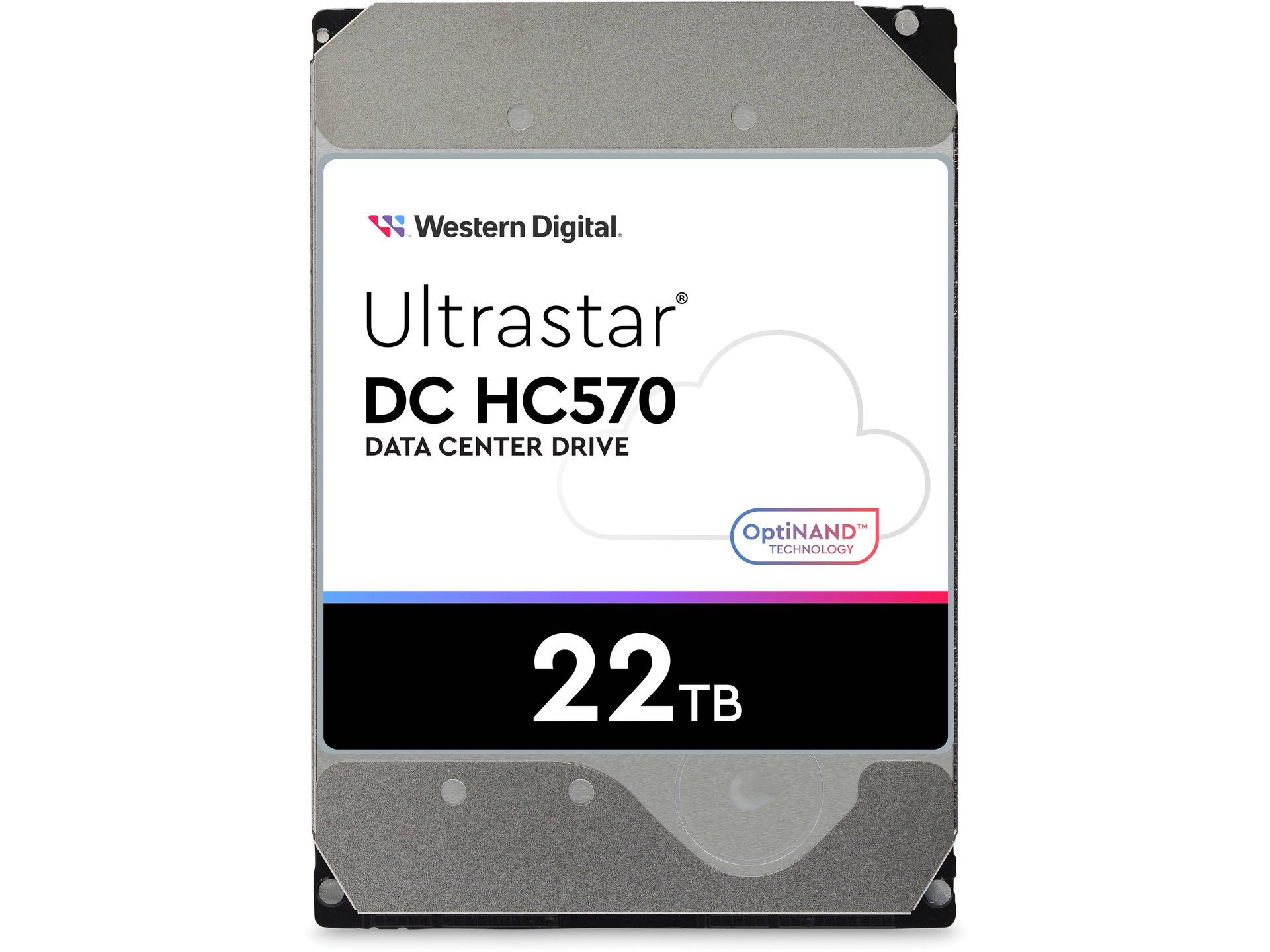 Western Digital 22TB Ultrastar 7200 rpm SATA 3.5" Internal Data Center HDD
