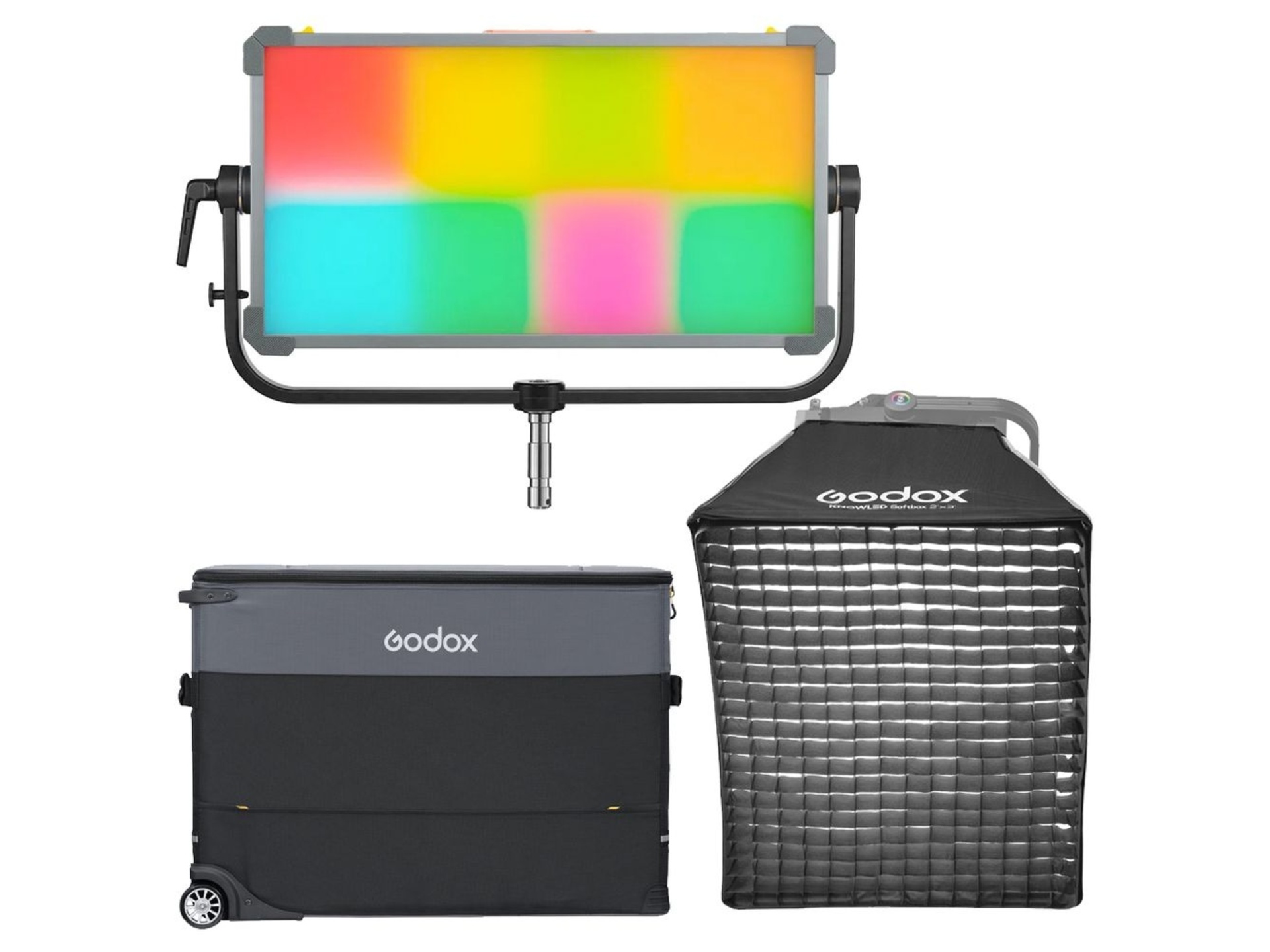 Godox KNOWLED P600R RGB LED Light Panel (Travel Kit)