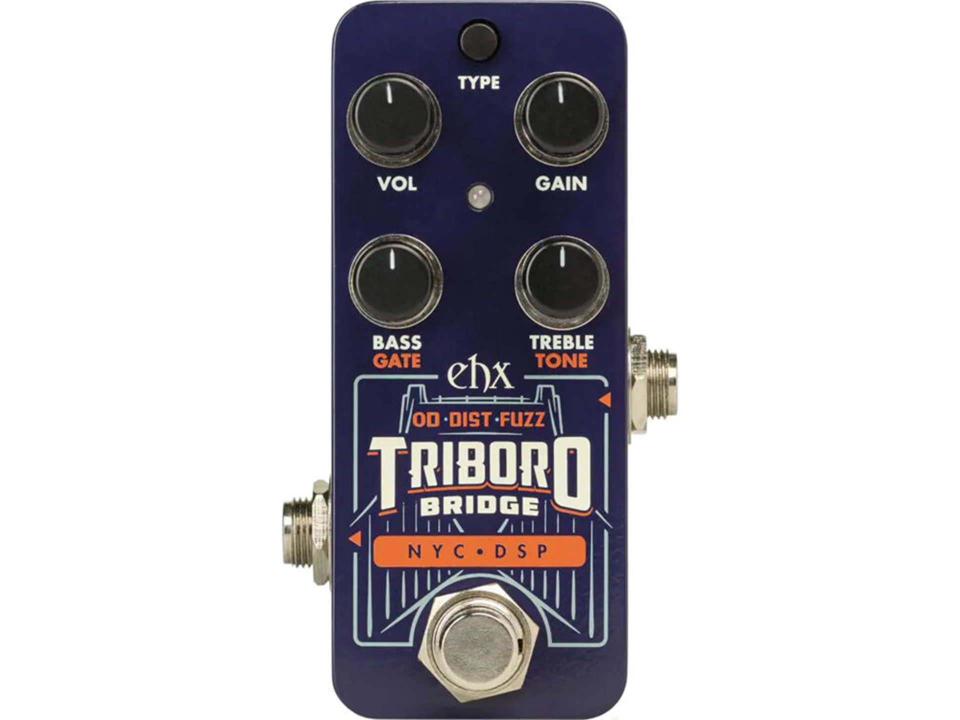 Electro-Harmonix Pico Triboro Bridge Overdrive/Distortion/Fuzz Pedal