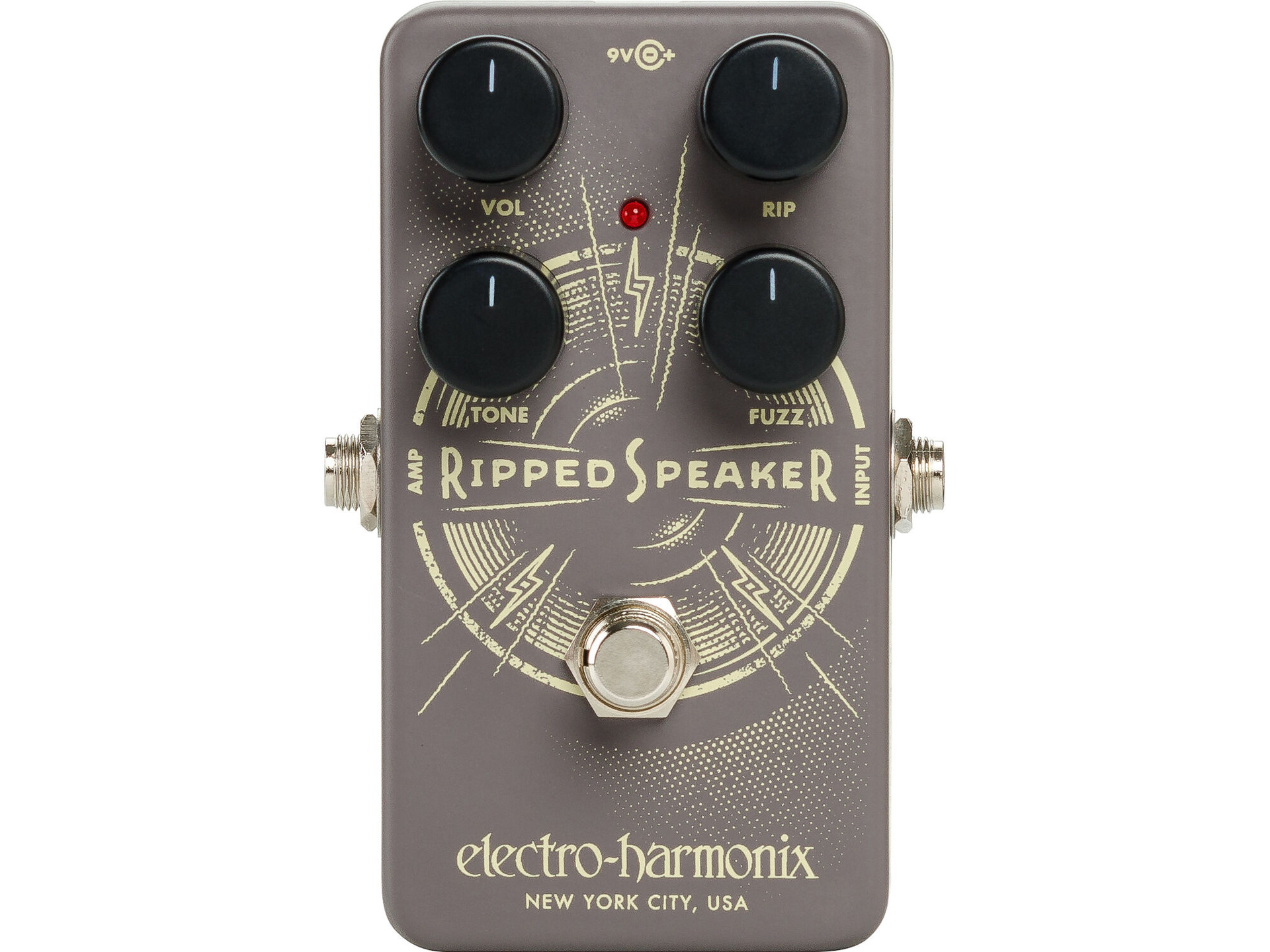 Electro-Harmonix Ripped Speaker Fuzz Distortion Pedal for Electric Guitars