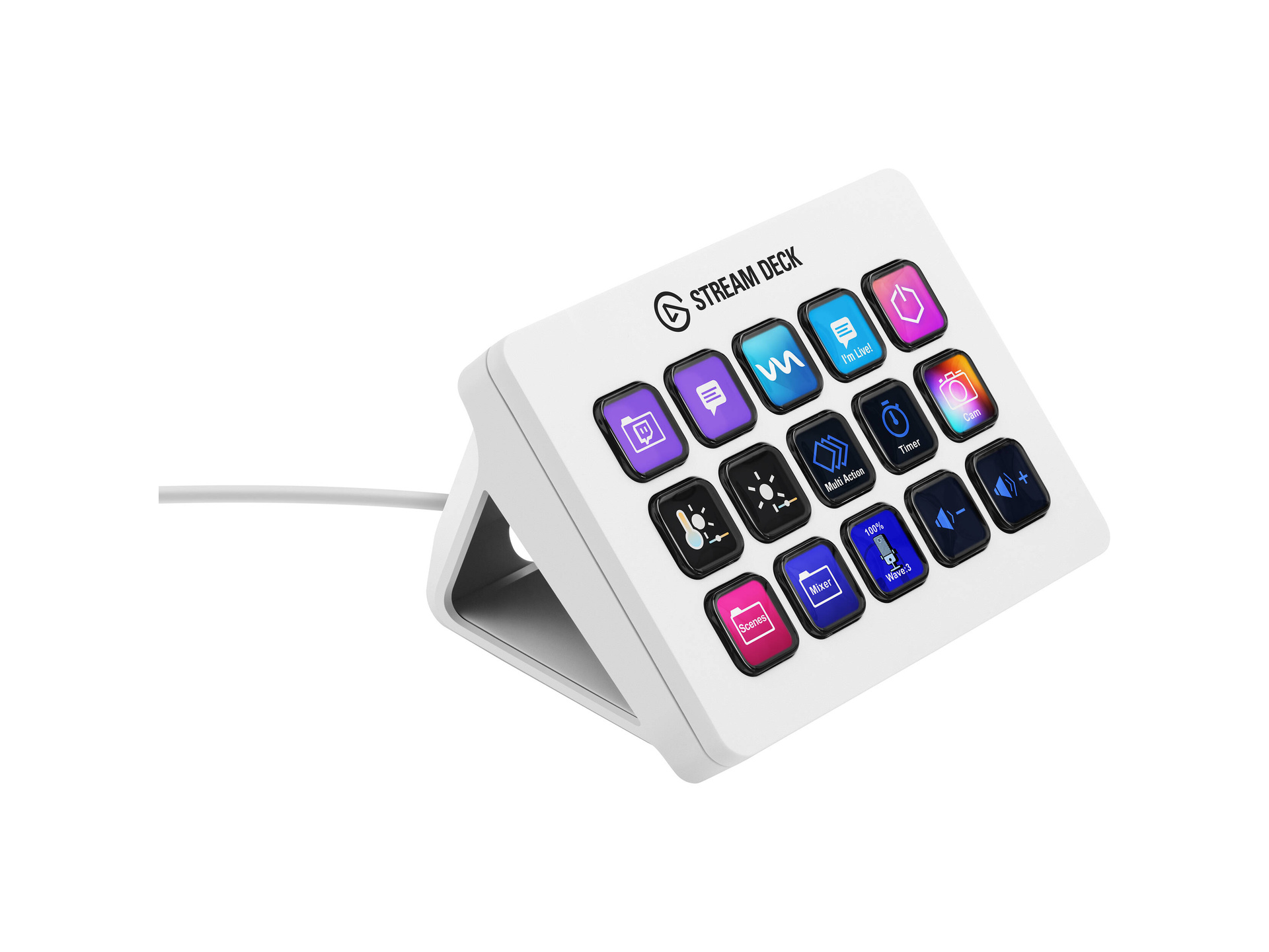 Elgato Stream Deck MK2 (White) | Rubber Monkey | NZ
