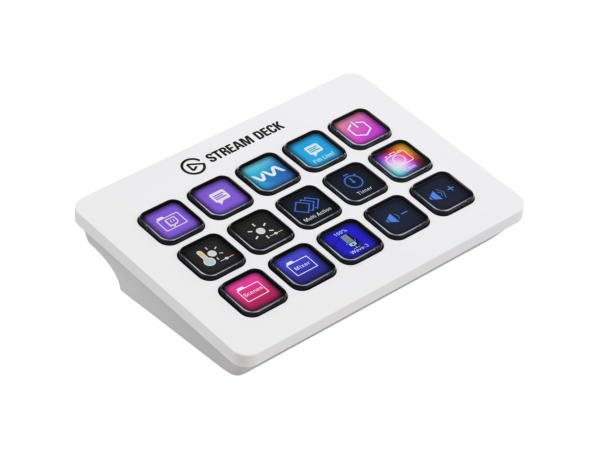 Elgato Stream Deck MK2 (White) | Rubber Monkey | NZ