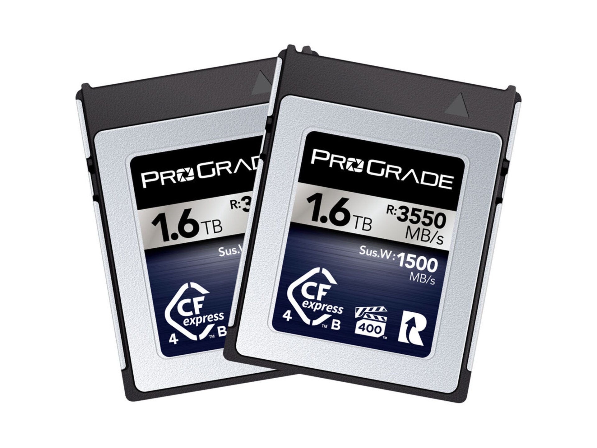 ProGrade Digital 1.6TB CFexpress 4.0 Type B Iridium Memory Card (2-Pack)