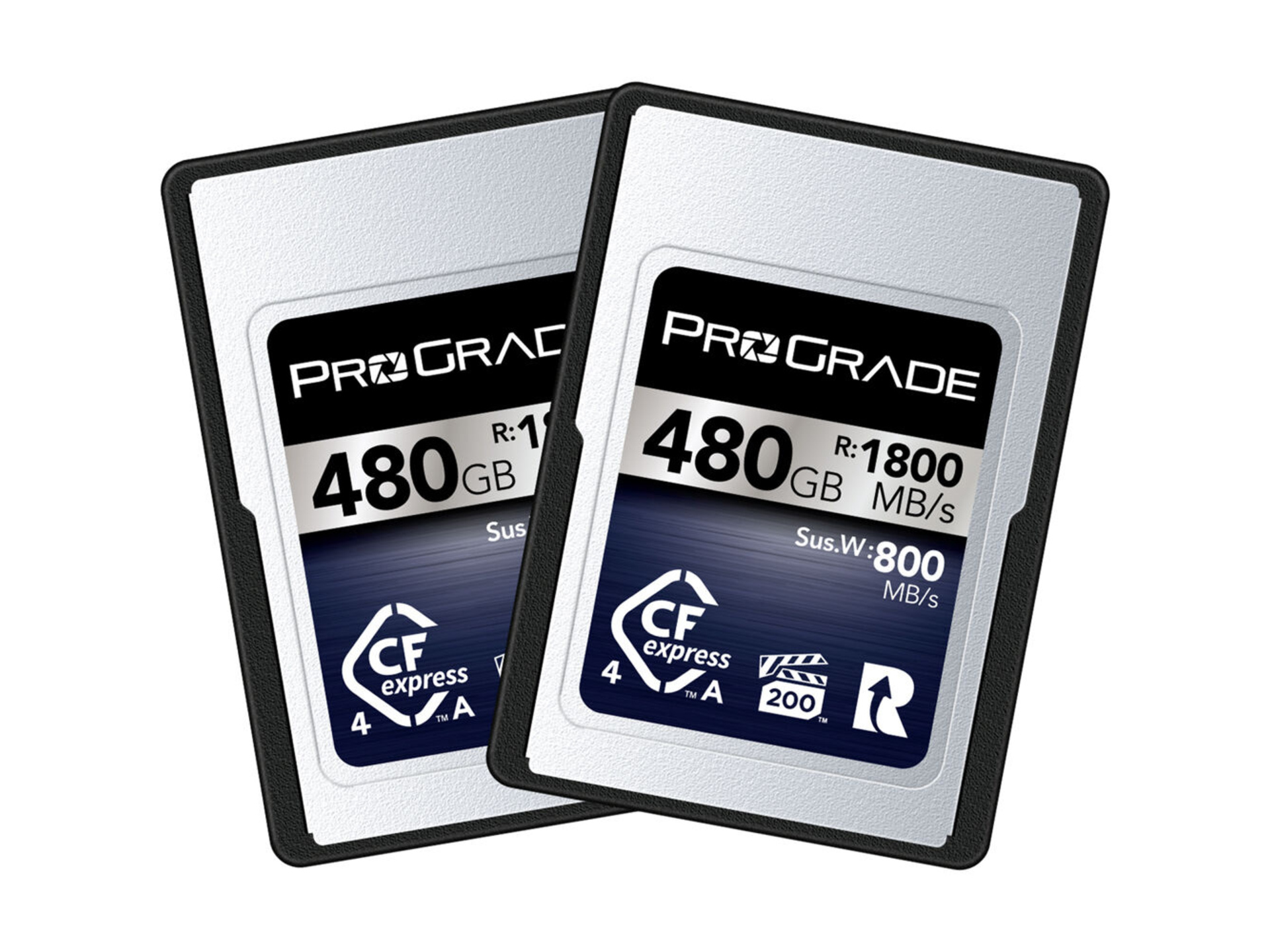 ProGrade Digital 480GB CFexpress 4.0 Type A Iridium Memory Card (2-Pack)