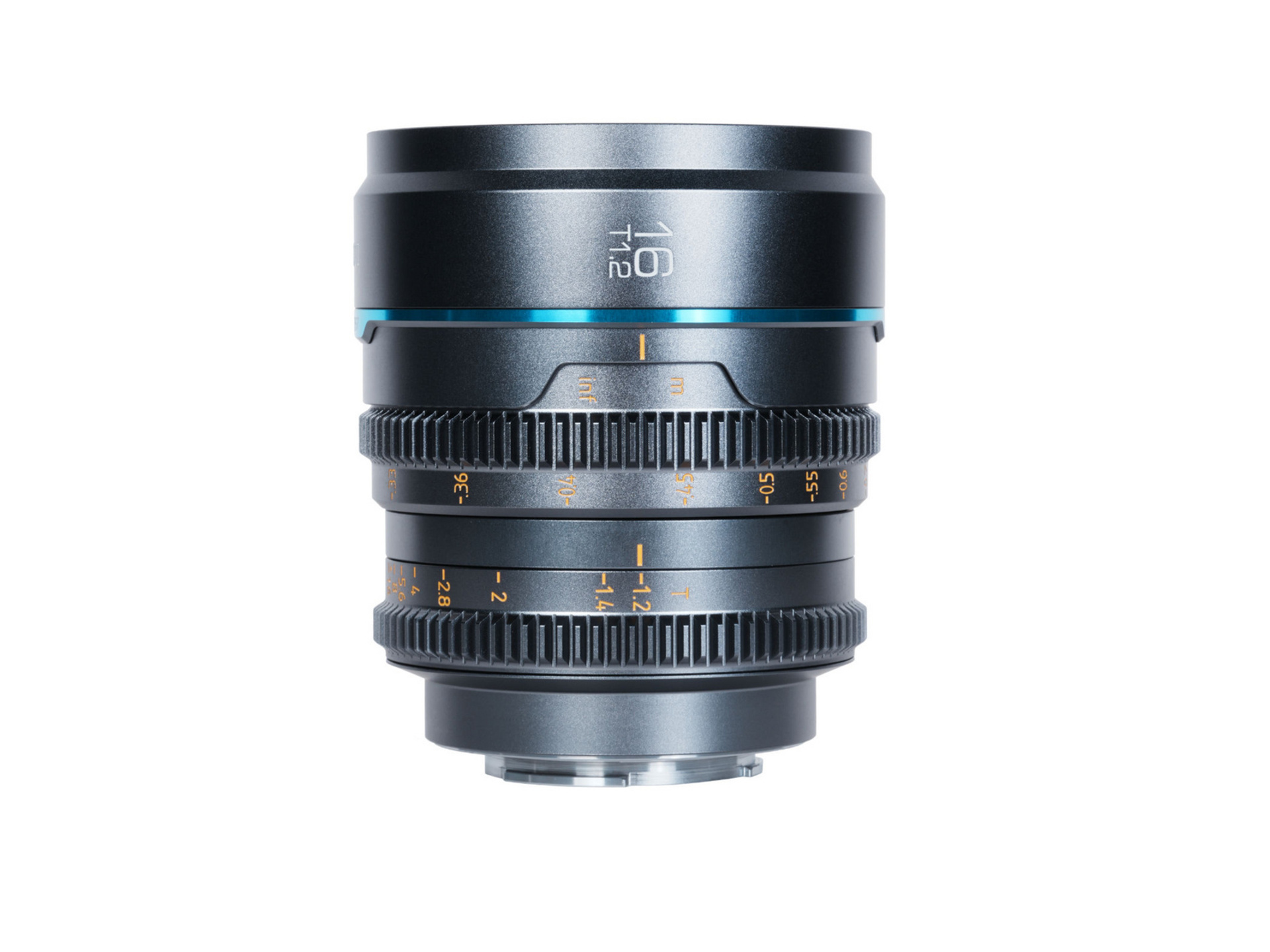 Sirui Nightwalker 16mm T1.2 S35 Manual Focus Cine Lens (RF-Mount, Gun Metal Grey)