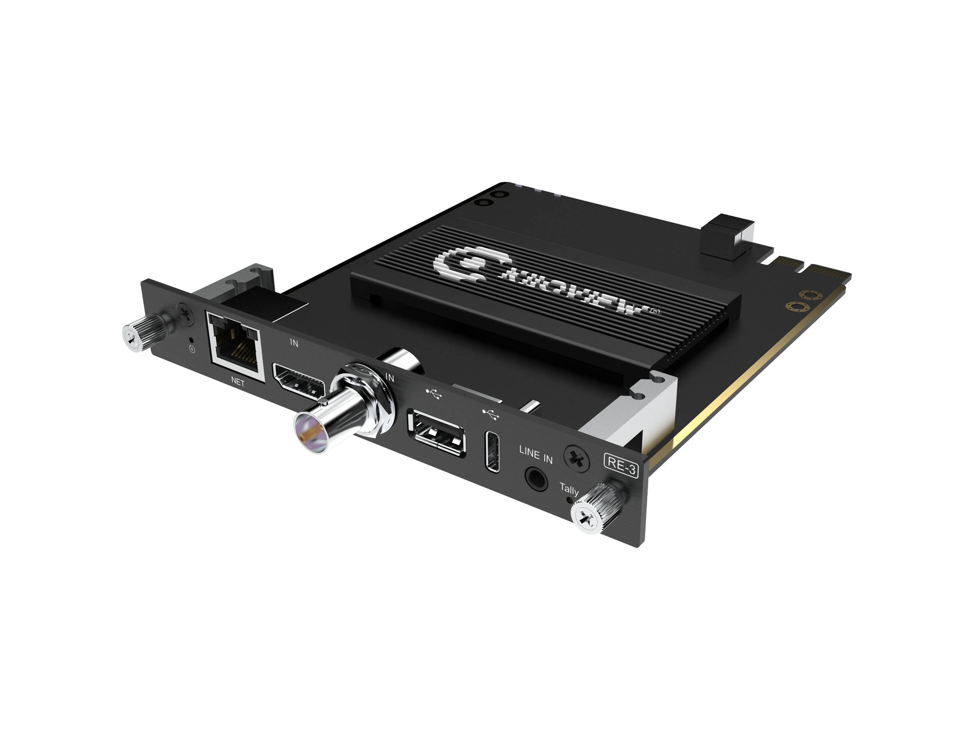 Kiloview RE-3 HDMI & 3G-SDI Dual-Channel 4K Rackmount Encoder for Cradle Series