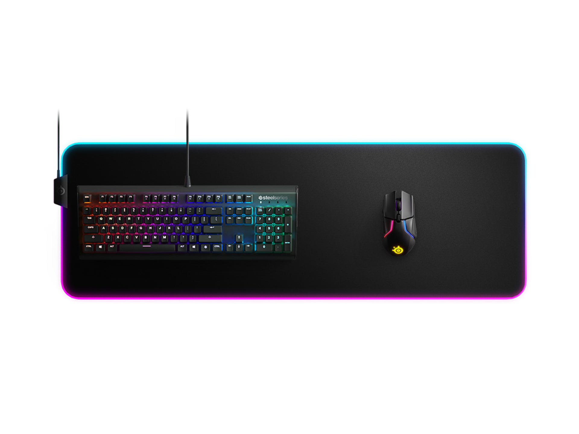 SteelSeries QCK Prism Cloth RGB Mousepad (Extra Large)