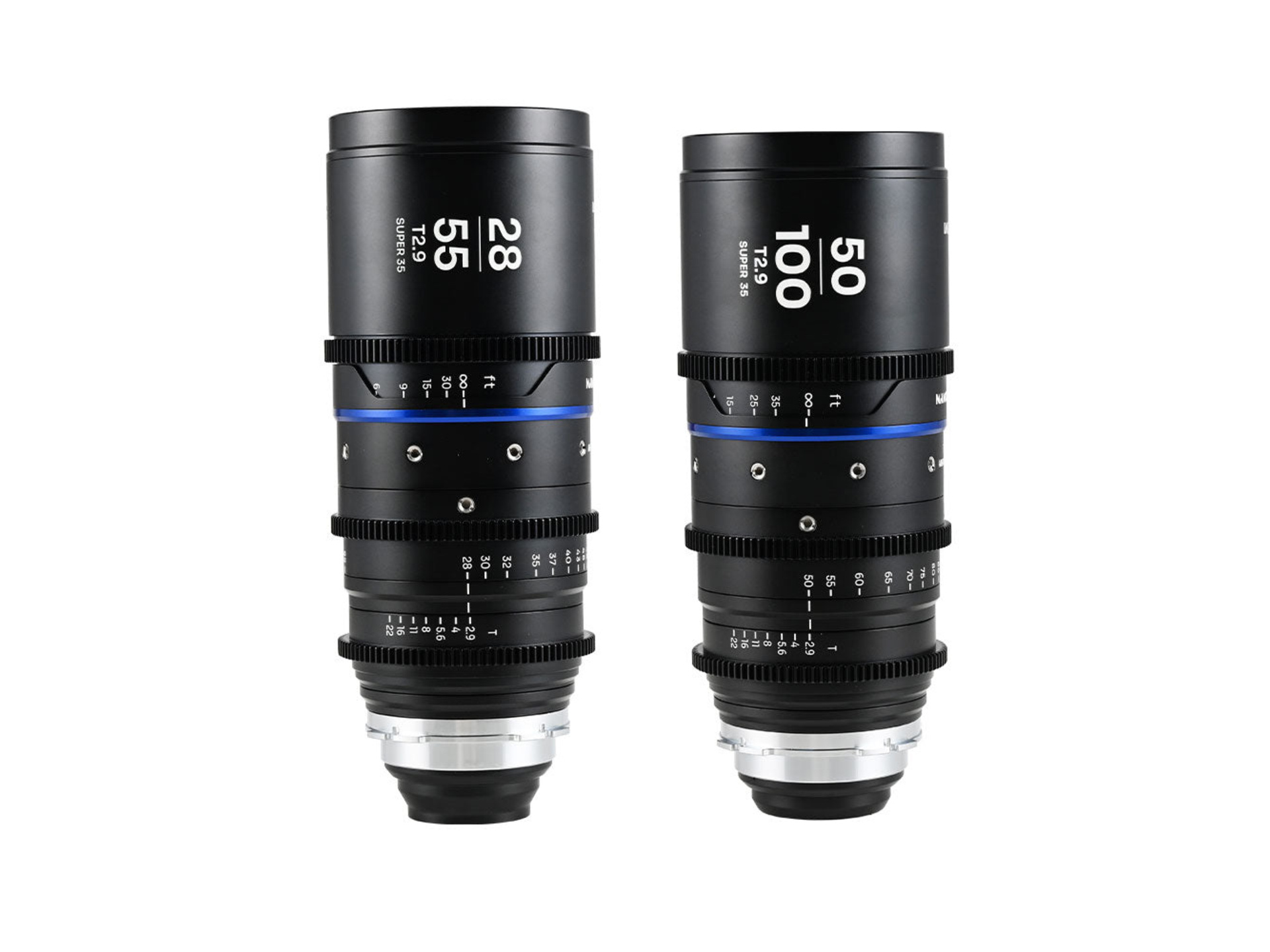 Laowa Nanomorph S35 28-55mm/50-100mm Zoom 2-Lens Bundle (Blue)