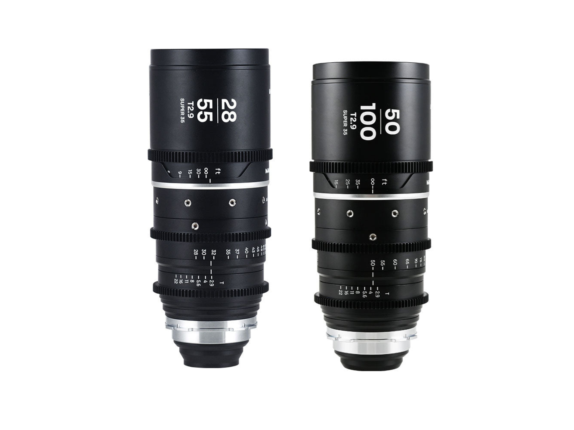 Laowa Nanomorph S35 28-55mm/50-100mm Zoom 2-Lens Bundle (Silver)