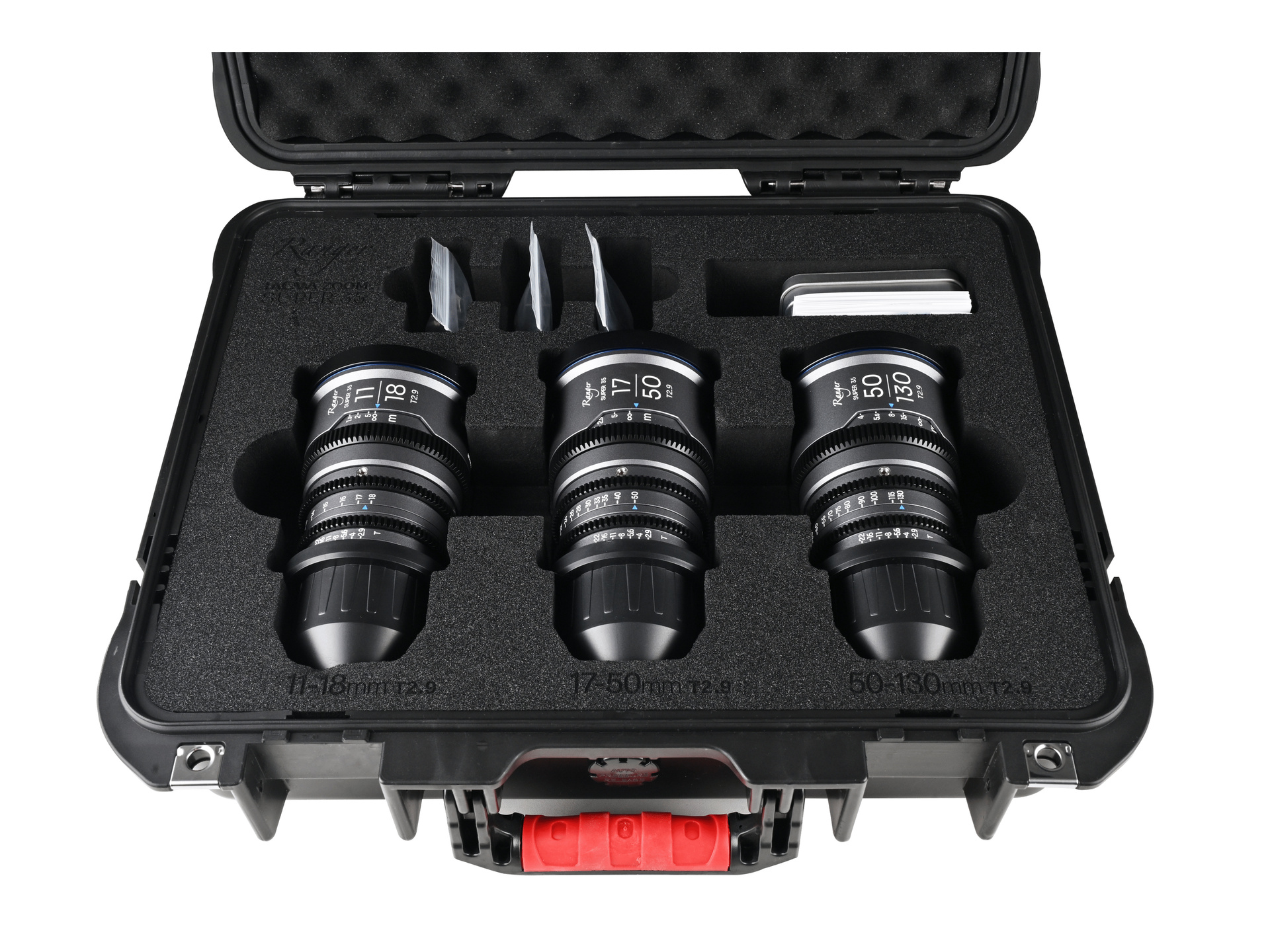 Laowa Ranger S35 3 Cine Lens Bundle (11-18mm, 17-50mm, 50-130mm)