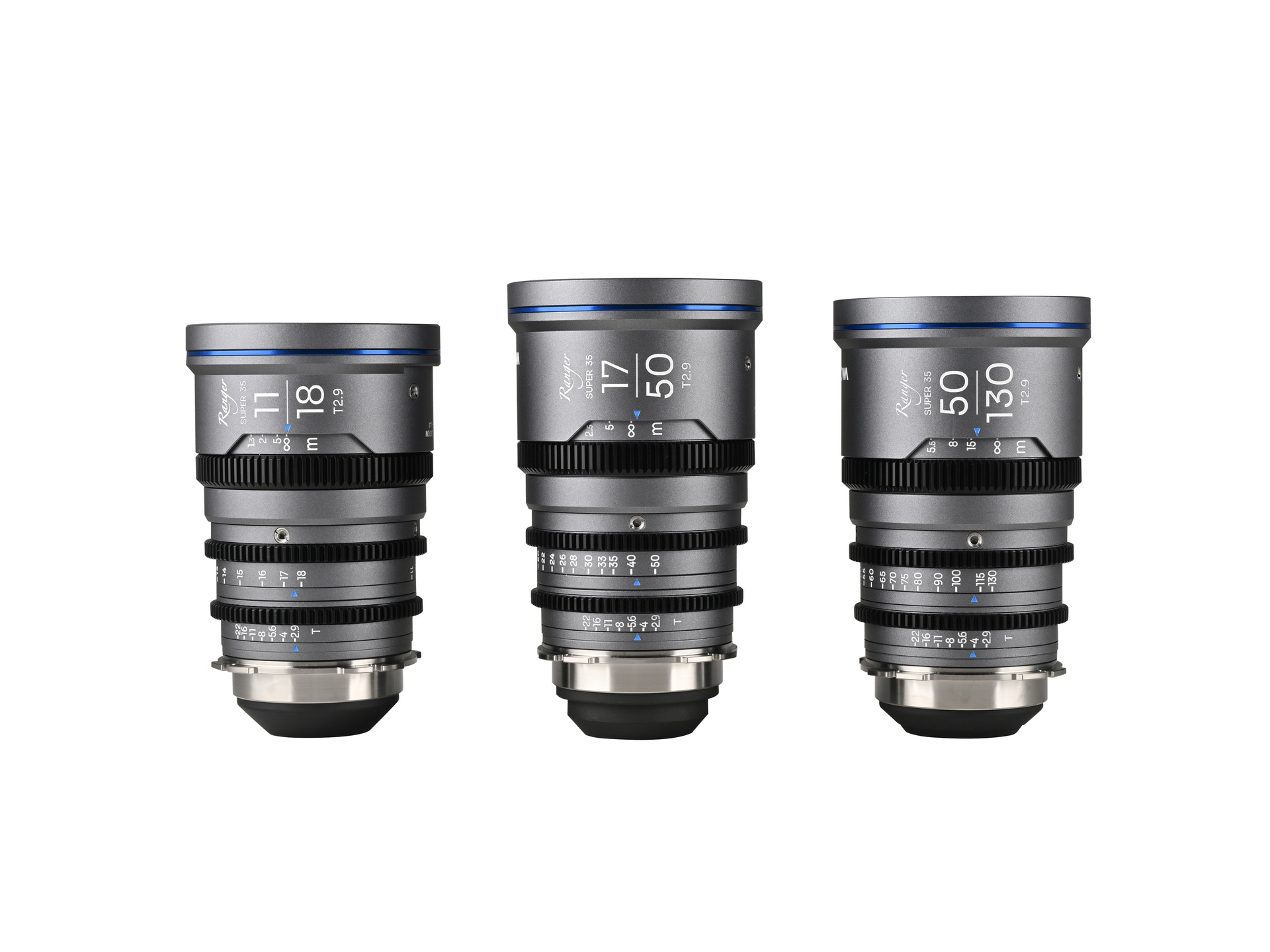 Laowa Ranger S35 Lite 3 Cine Lens Bundle (11-18mm, 17-50mm, 50-130mm)