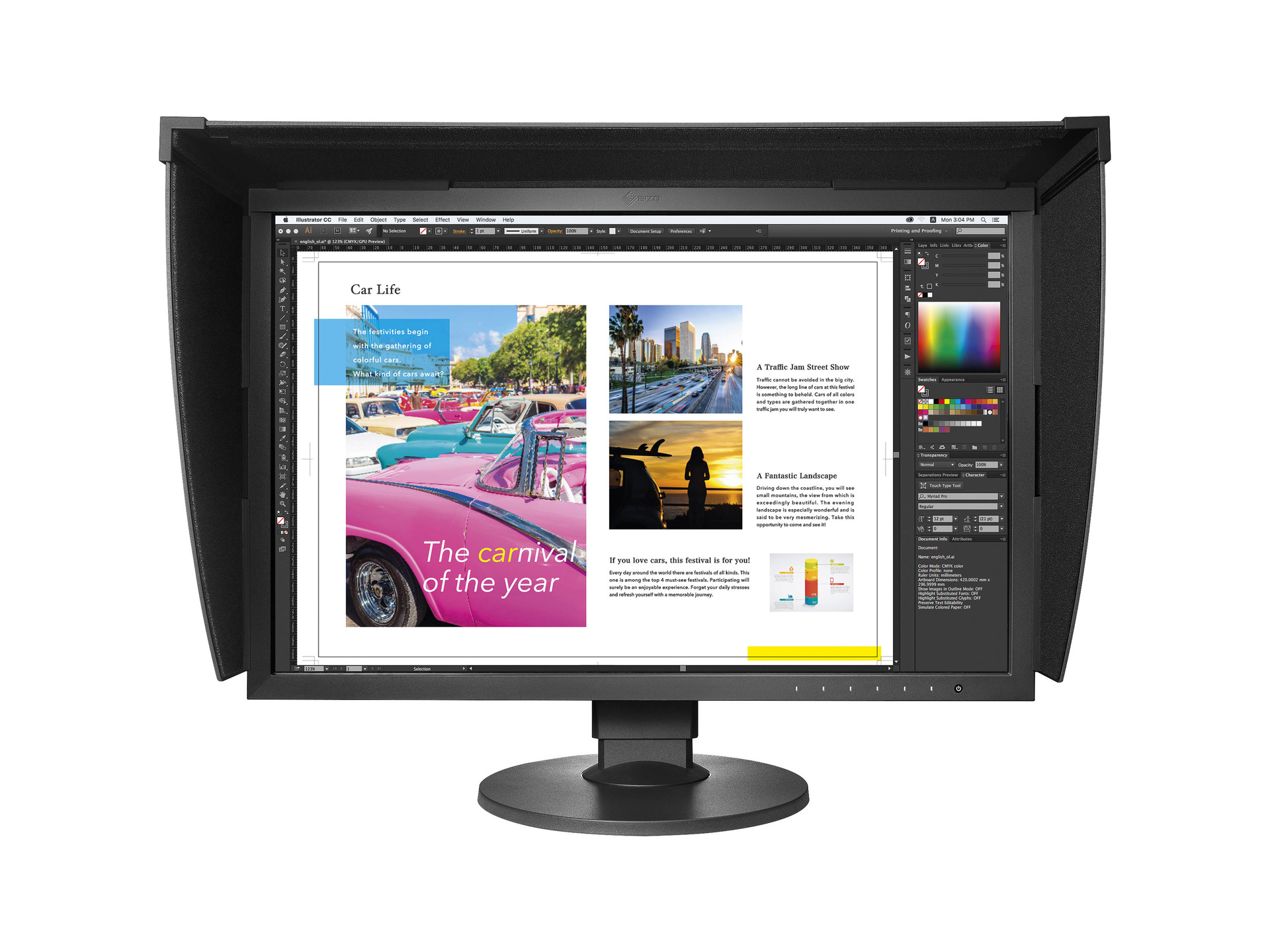 EIZO ColorEdge CG2420 24" 16:10 Hardware Calibration IPS Monitor