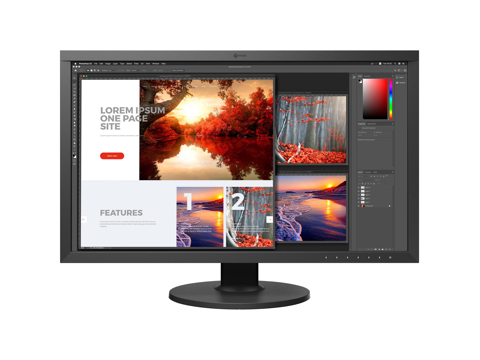 EIZO ColorEdge CS2740 26.9" 16:9 Wide Gamut 4K IPS Monitor