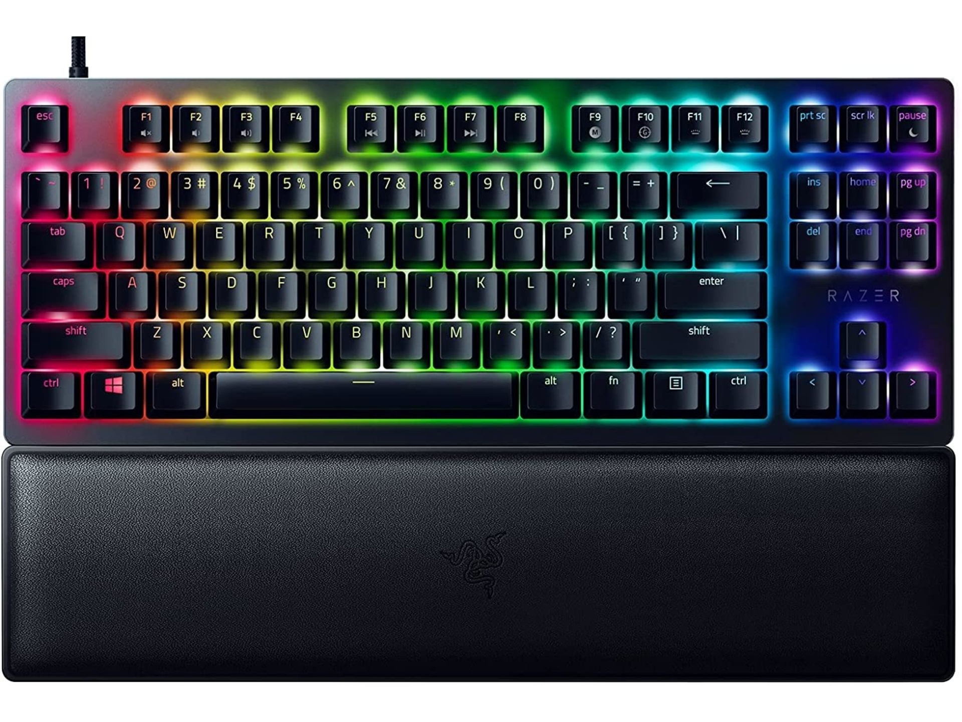 Razer Huntsman V2 Tenkeyless Gaming Keyboard (Clicky, Black)