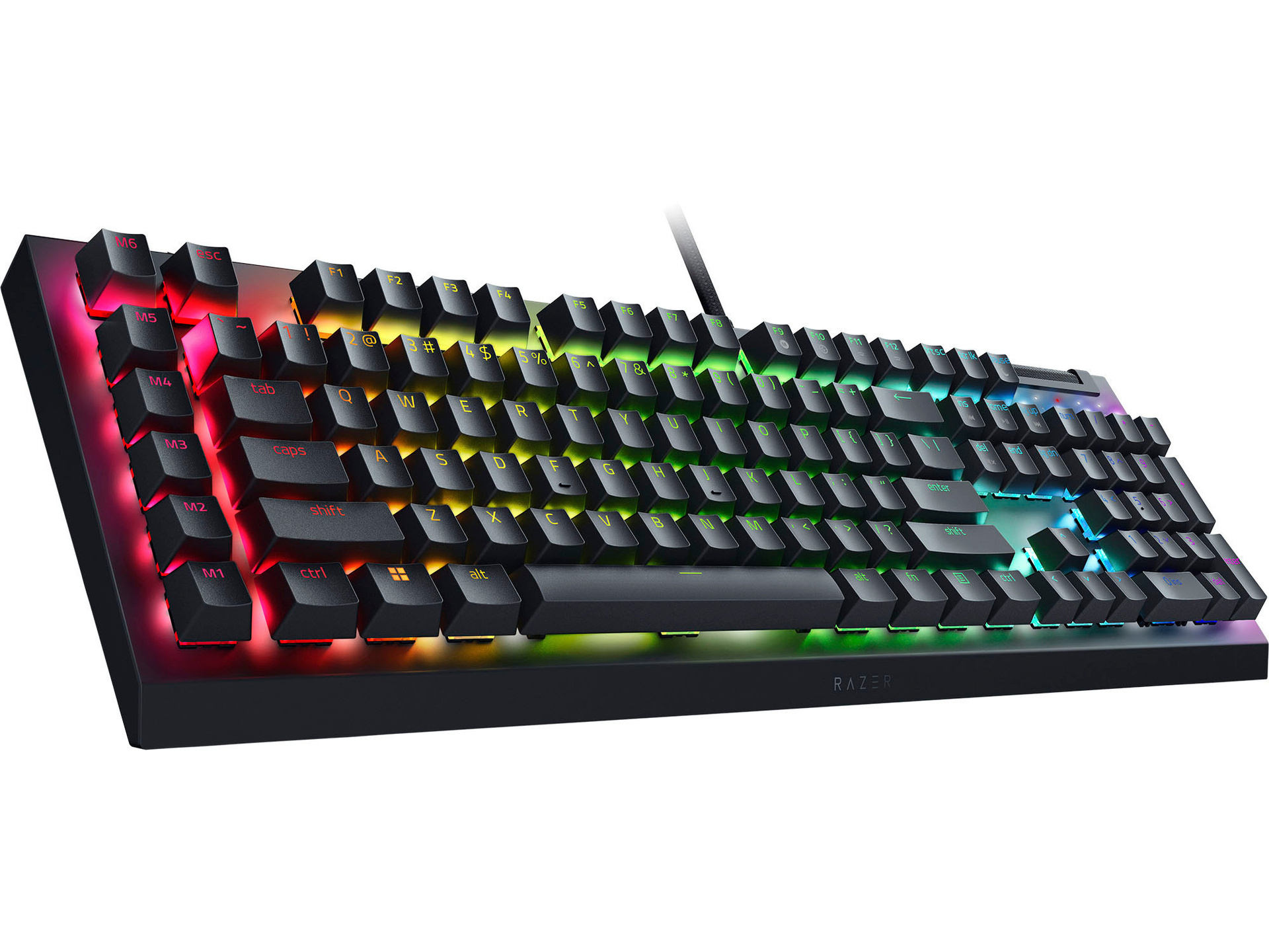 Razer Blackwidow V4 X Mechanical Keyboard (Yellow Switch)