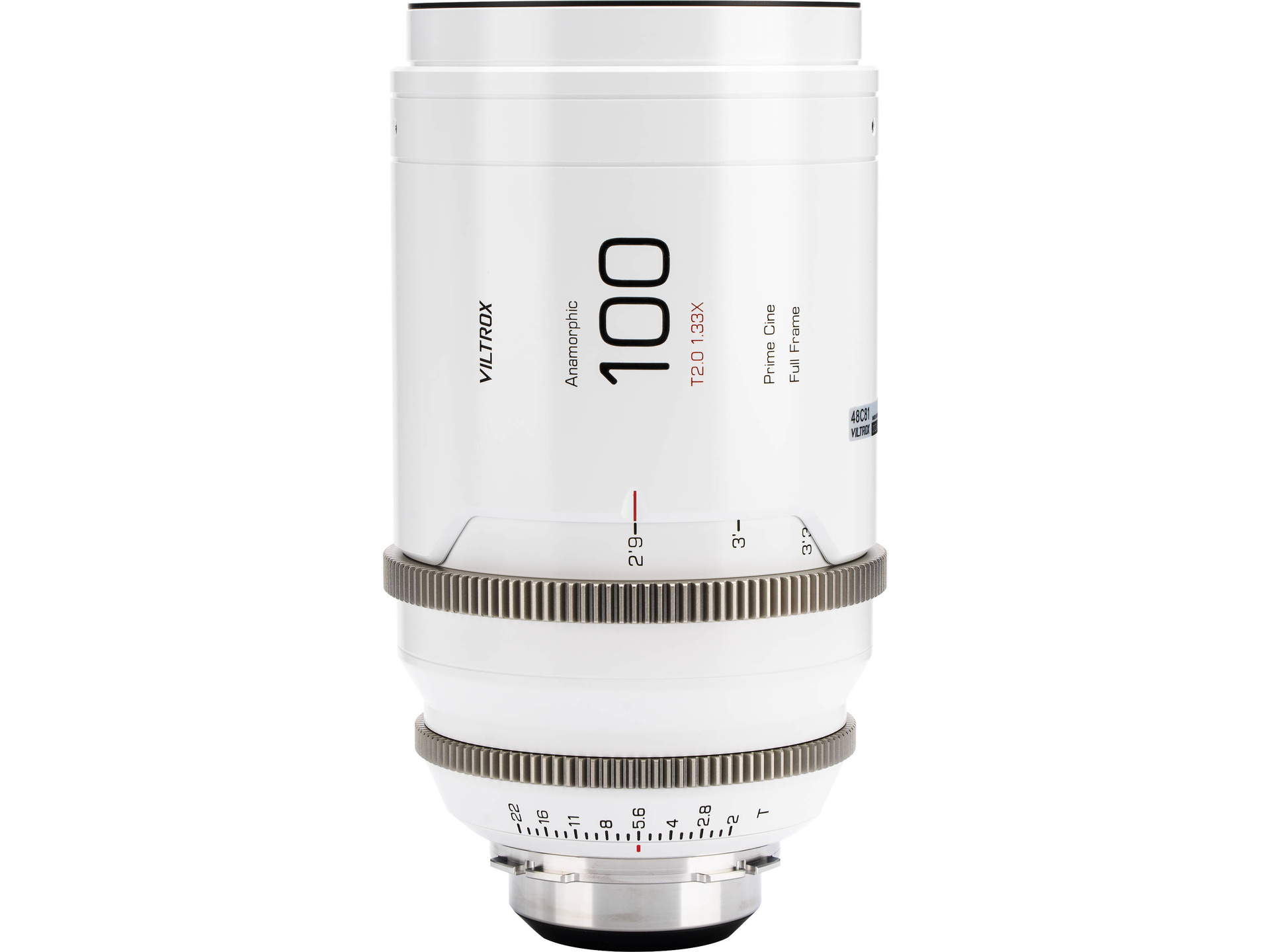 Viltrox EPIC 100mm T2 1.33x Full-Frame Anamorphic Lens (PL Mount)