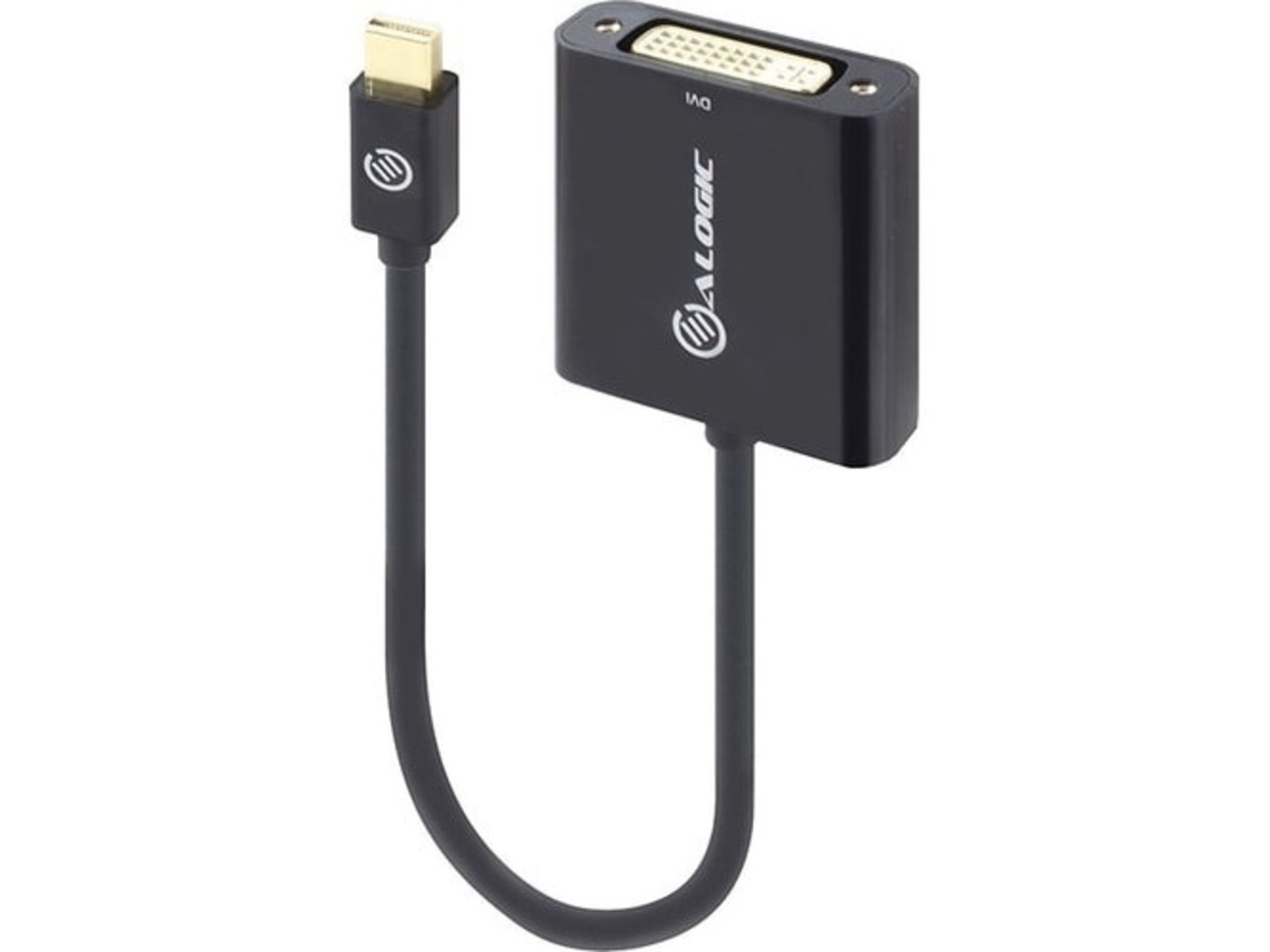 Alogic Elements Mini DisplayPort to DVI Adapter (20cm)